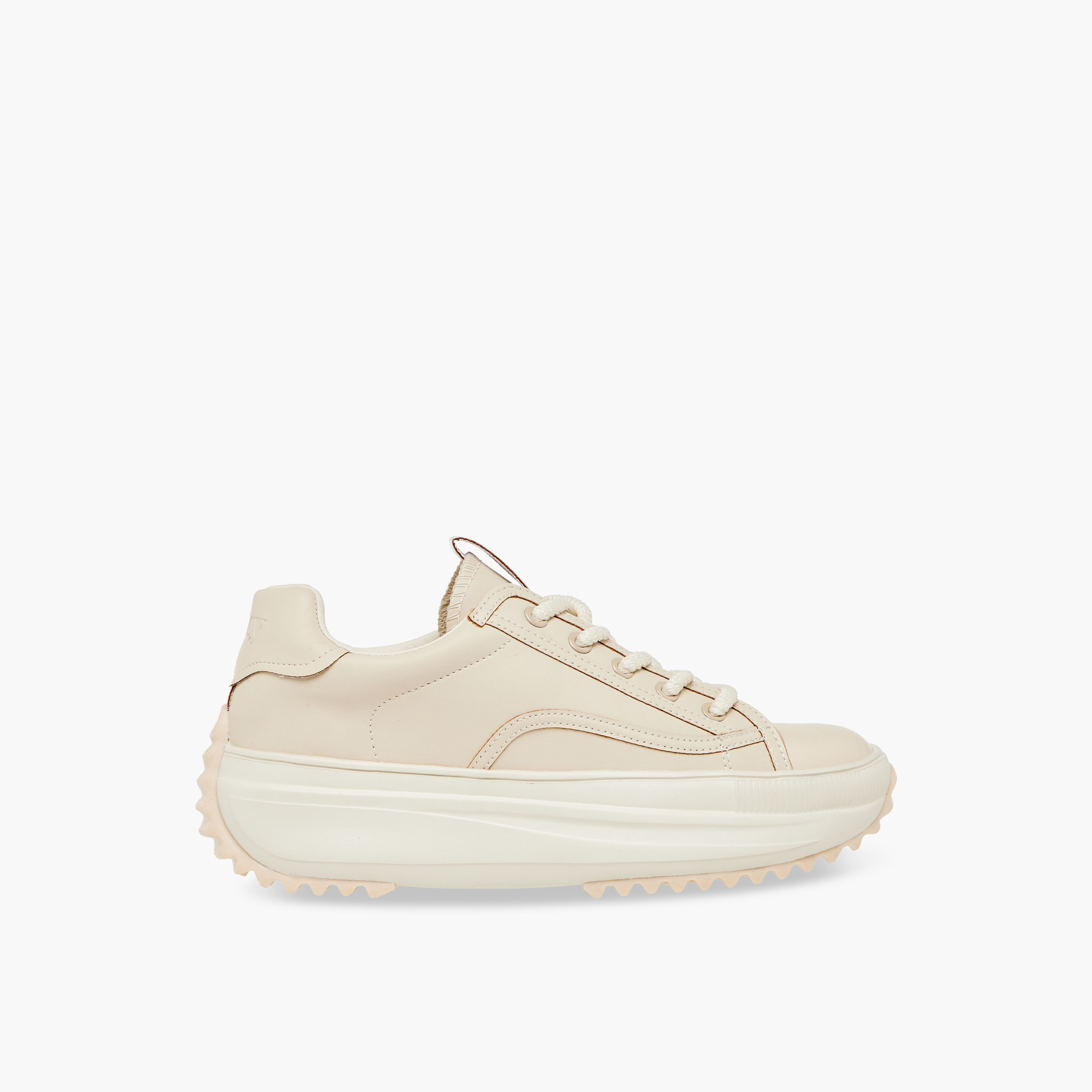 حذاء سنيكرز سادة بنعل سميك ورباط إغلاق من ميسي-women-shoes-sneakers-image-3