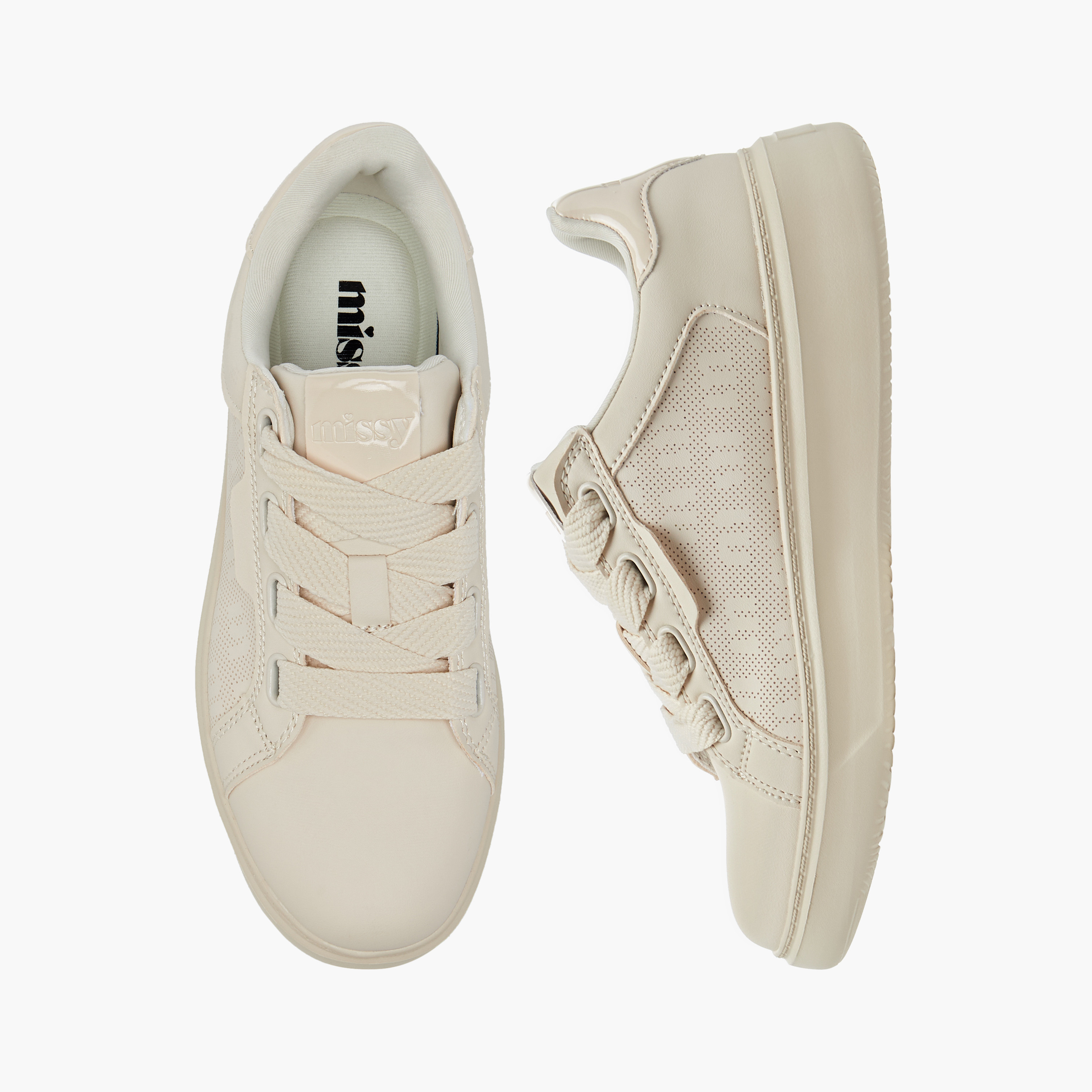 Missy Panelled Sneakers with Lace-Up Closure-women-shoes-sneakers-image-6
