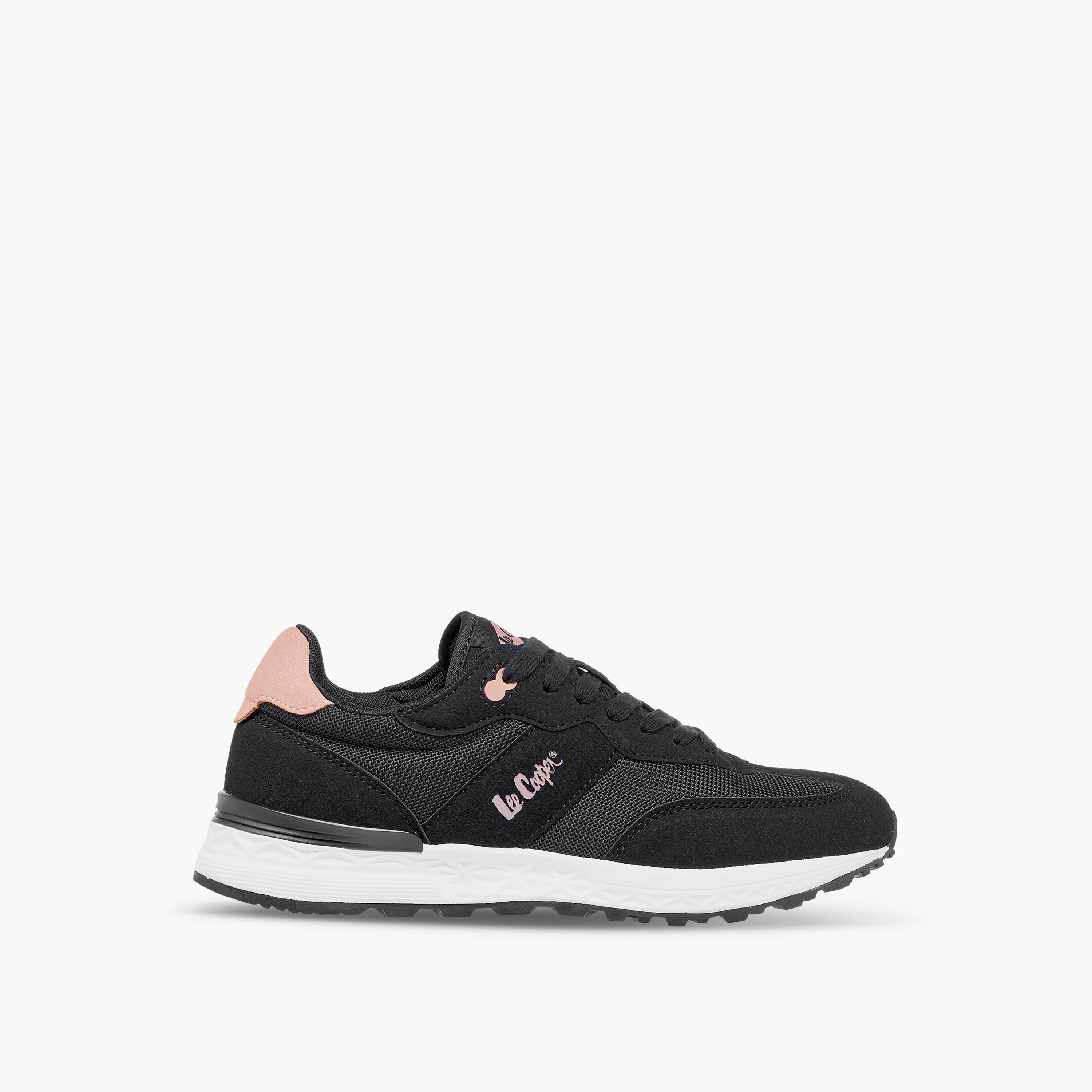 Lee Cooper Women's Logo Detail Sneakers with Lace-Up Closure-women-shoes-sneakers-image-4