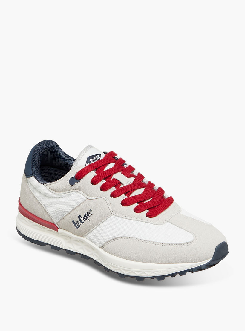 حذاء سنيكرز برباط إغلاق وبتفاصيل شعار للنساء من لي كوبر-women-shoes-sneakers-image-3