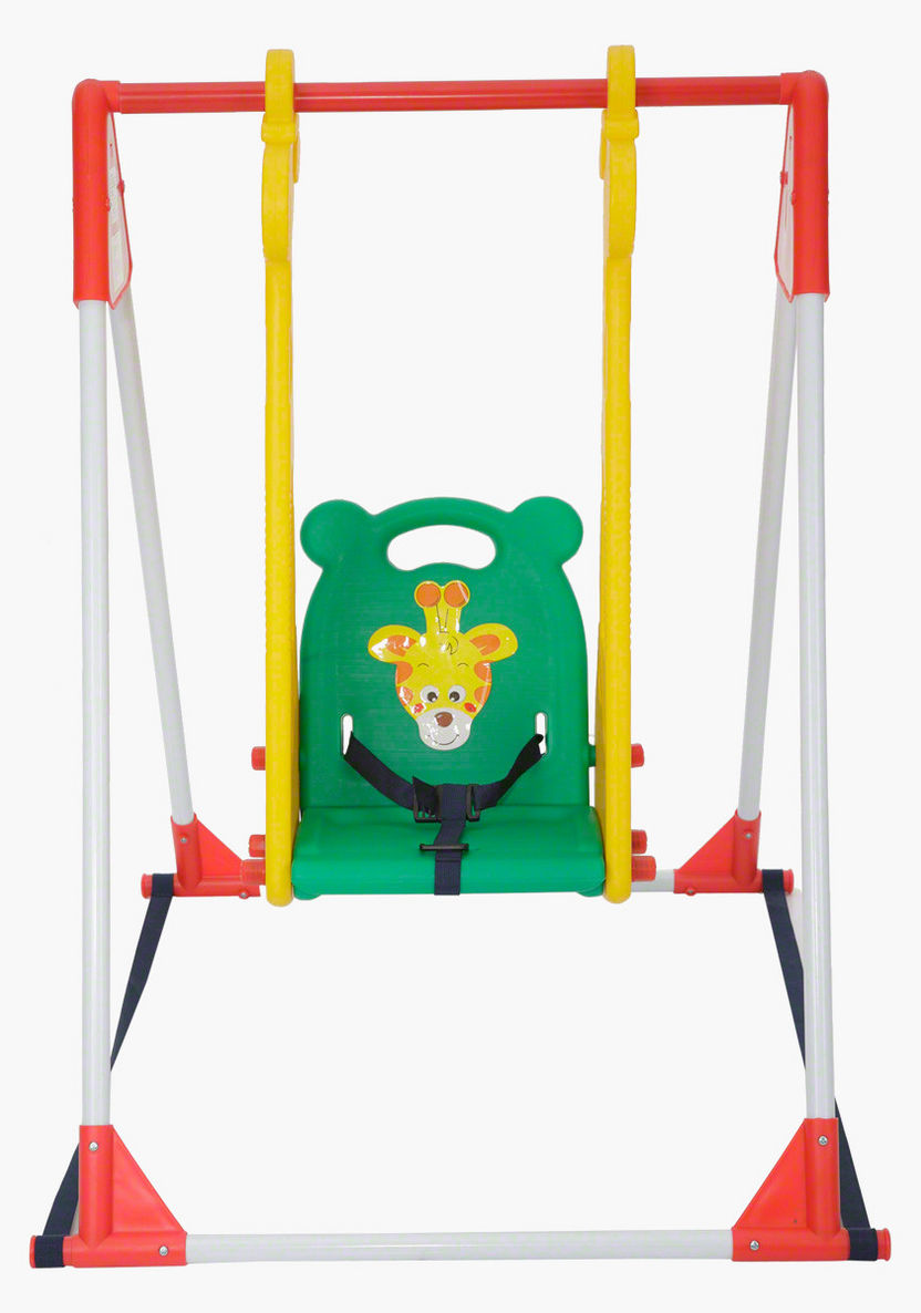 Giggles Swing with Safety Belt and Stand-Outdoor Activity-image-0
