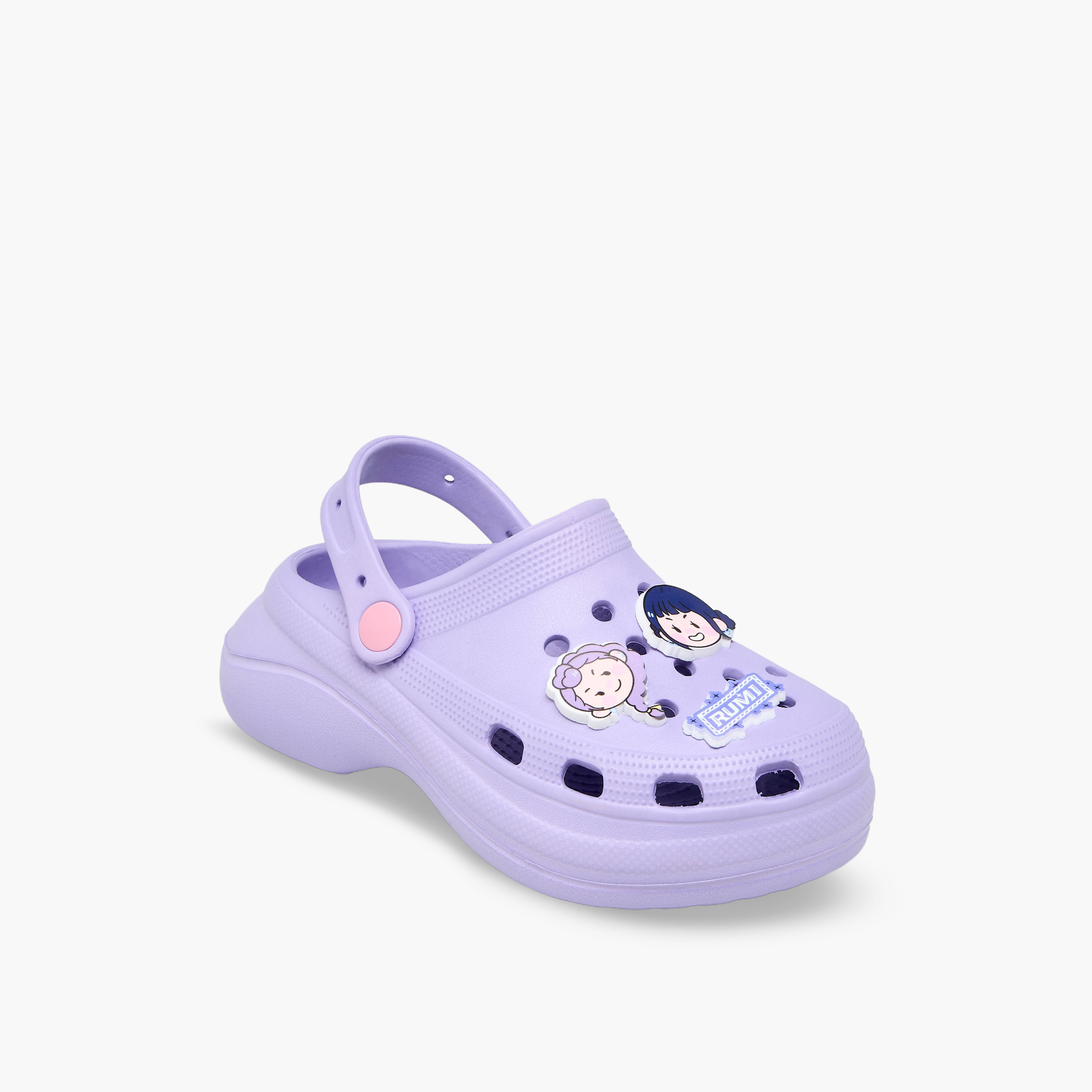 حذاء كلوج للبنات بتفاصيل جيبتز من كيبوب ديمون هانتر-girls-shoes-sandals-image-2