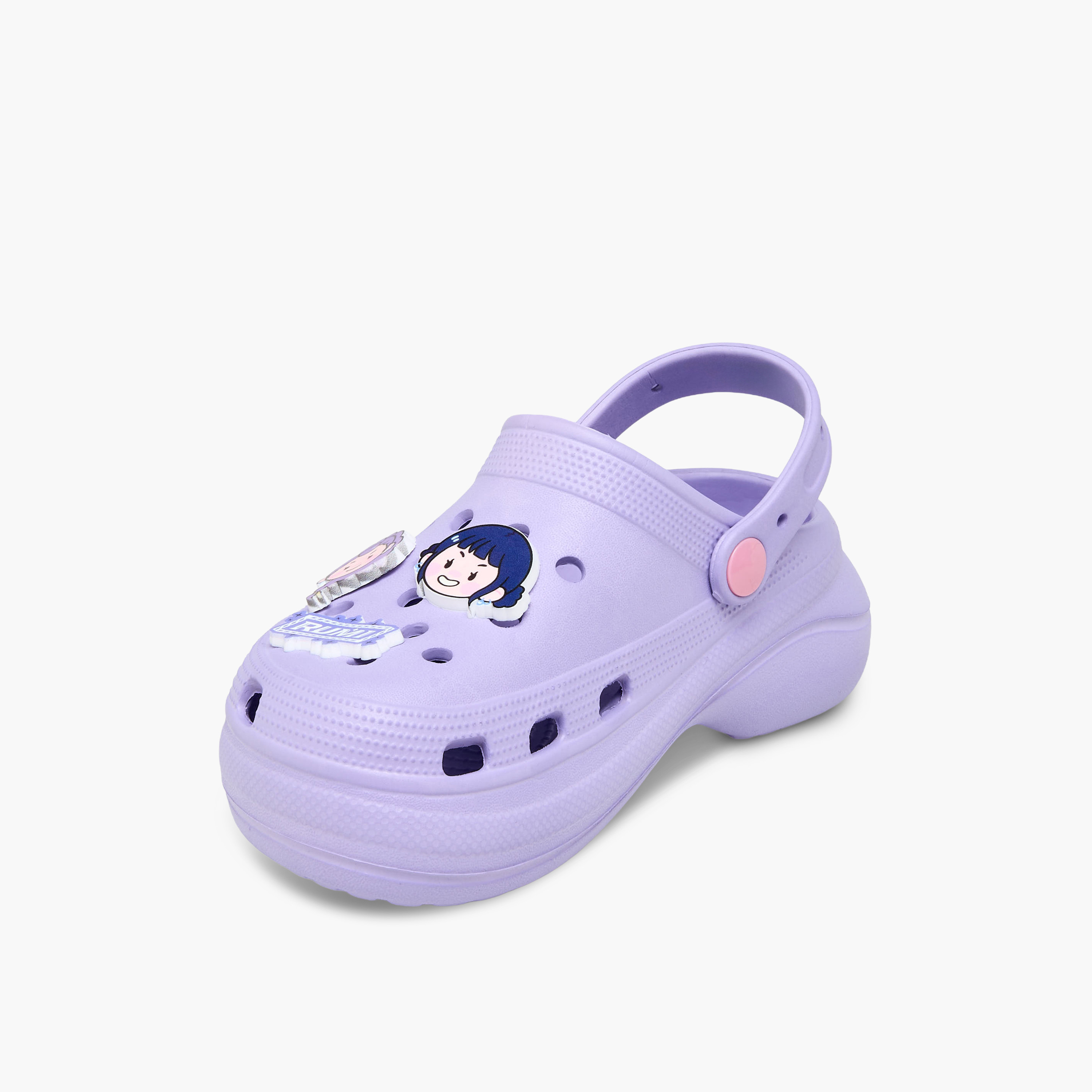 حذاء كلوج للبنات بتفاصيل جيبتز من كيبوب ديمون هانتر-girls-shoes-sandals-image-4