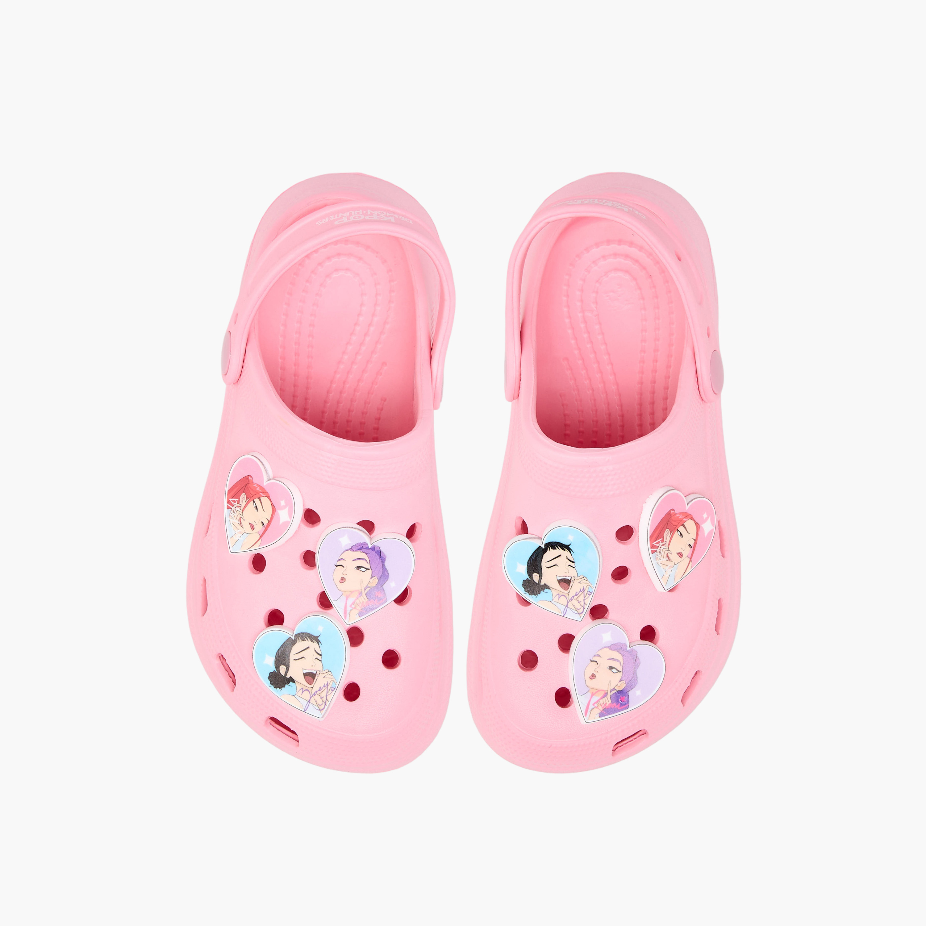 KPop Demon Hunters Girls Backstrap Clogs-girls-shoes-sandals-image-1
