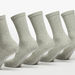 Solid Crew Length Socks - Set of 5-Girl%27s Socks & Tights-thumbnail-1