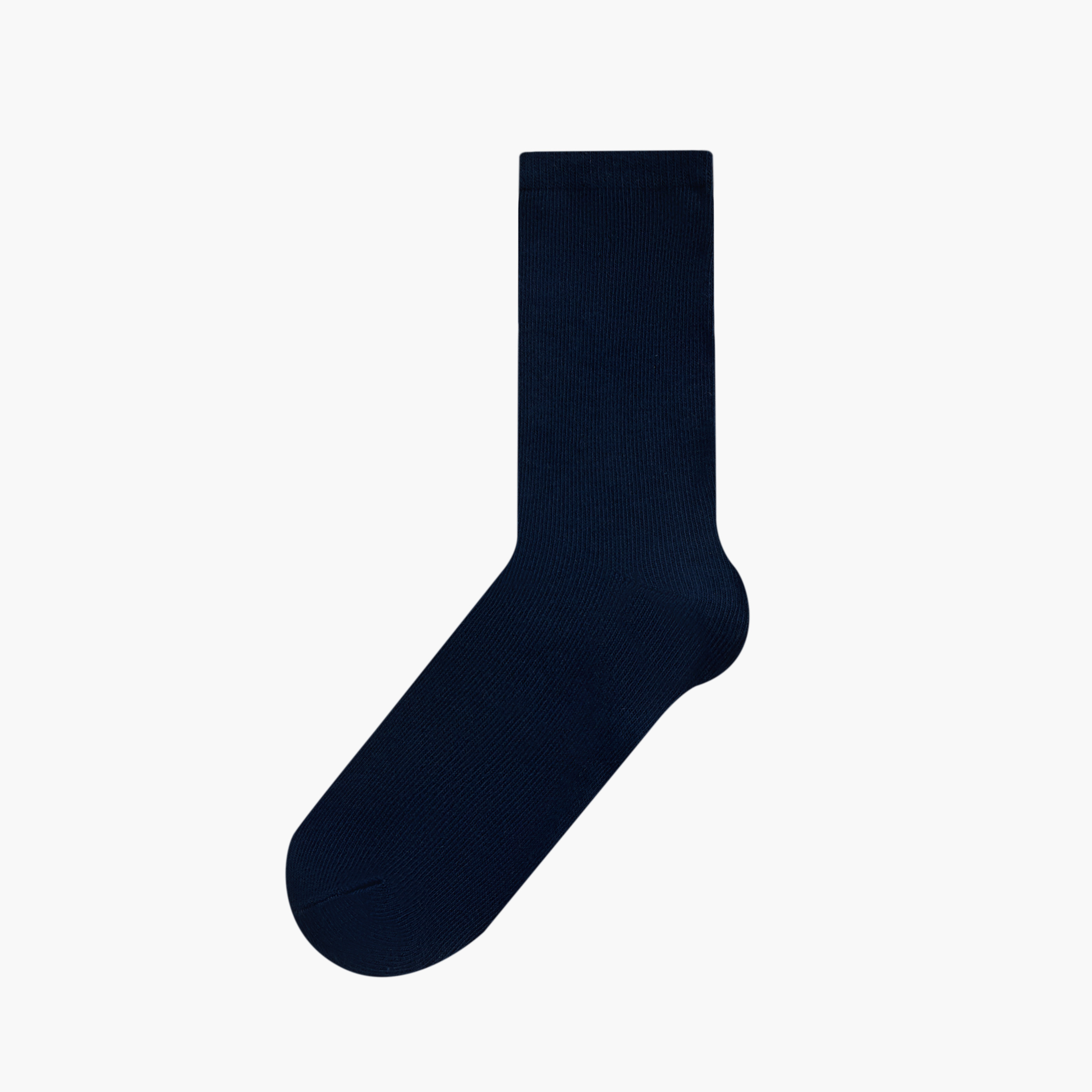 Juniors Solid Crew Length Socks - Set of 5-girls-accessories-socks-image-2