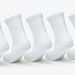 Solid Crew Length Socks - Set of 5-Girl%27s Socks and Tights-thumbnailMobile-1