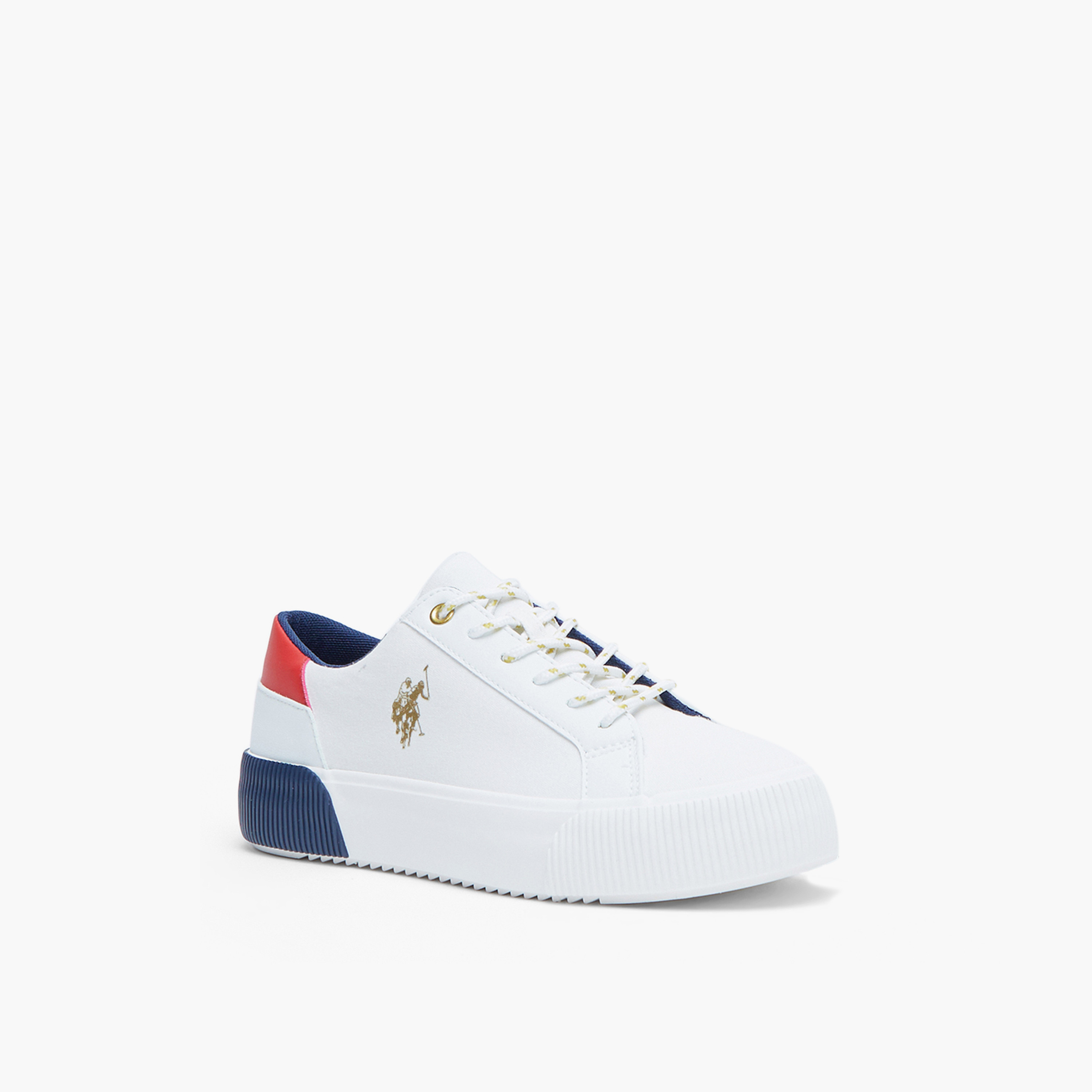 يو اس بولو اسن- حذاء رياضي برباط كاحل منخفض للنساء | CLINT-GLB-5FX-women-shoes-sneakers-image-1