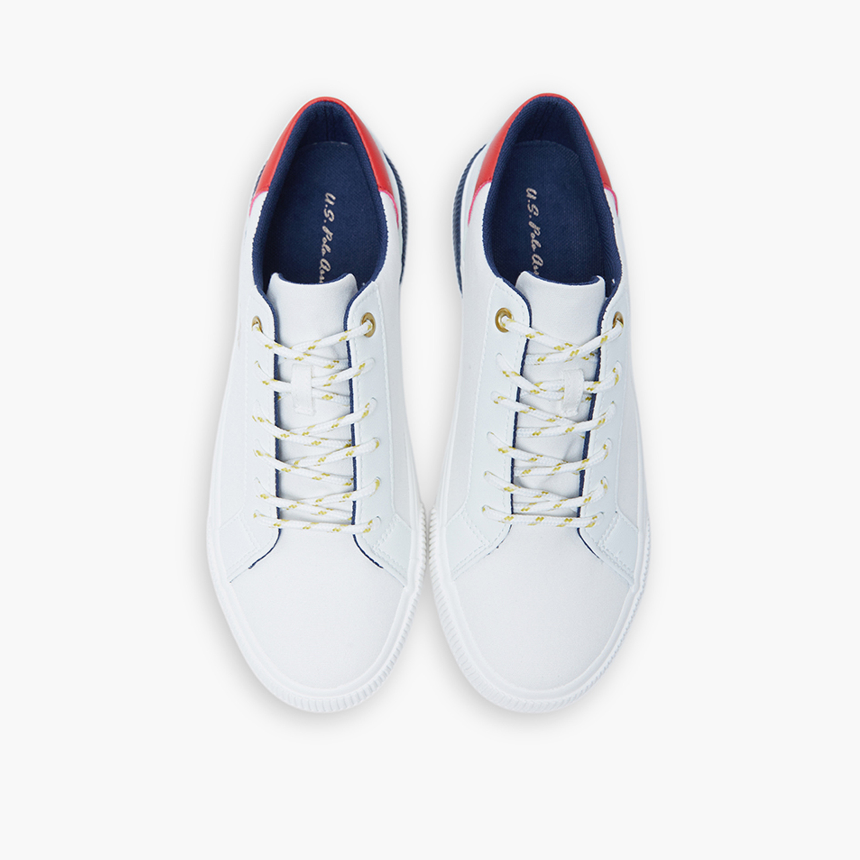 يو اس بولو اسن- حذاء رياضي برباط كاحل منخفض للنساء | CLINT-GLB-5FX-women-shoes-sneakers-image-4