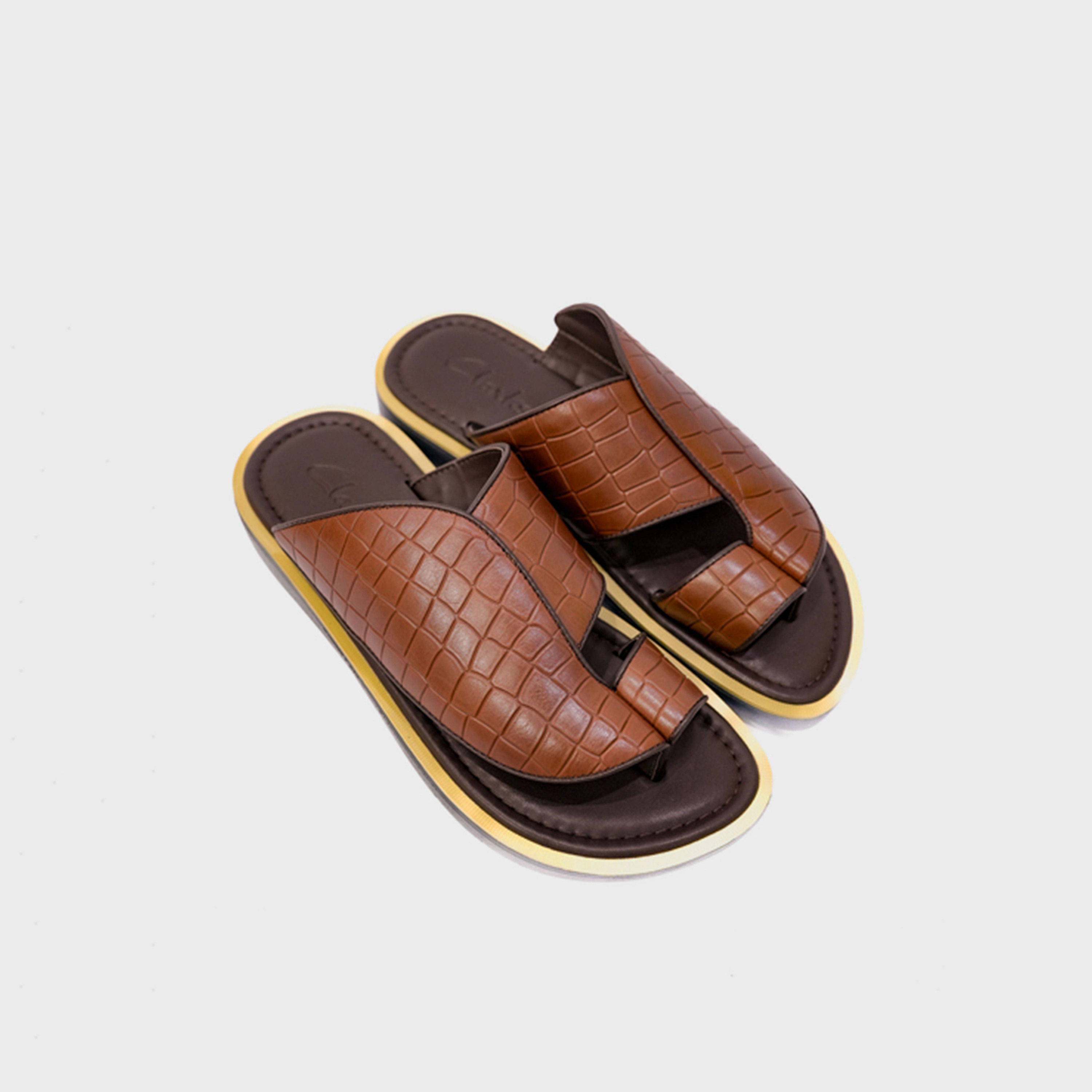Clarks Mens Slip-On Wesleyy Slide Sandals | CLKS-190920-1B-men-shoes-sandals-image-1