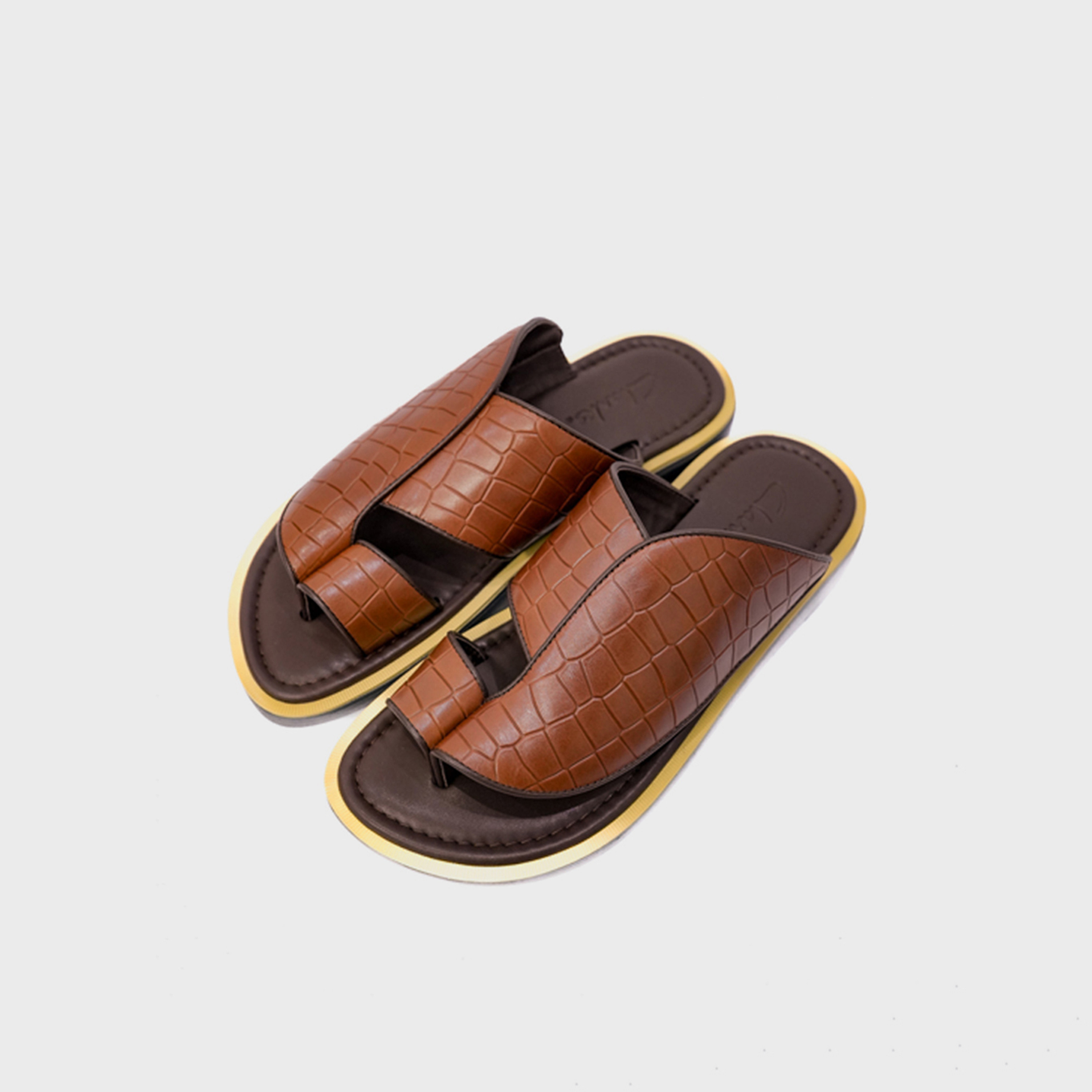 Clarks Mens Slip-On Wesleyy Slide Sandals | CLKS-190920-1B-men-shoes-sandals-image-3