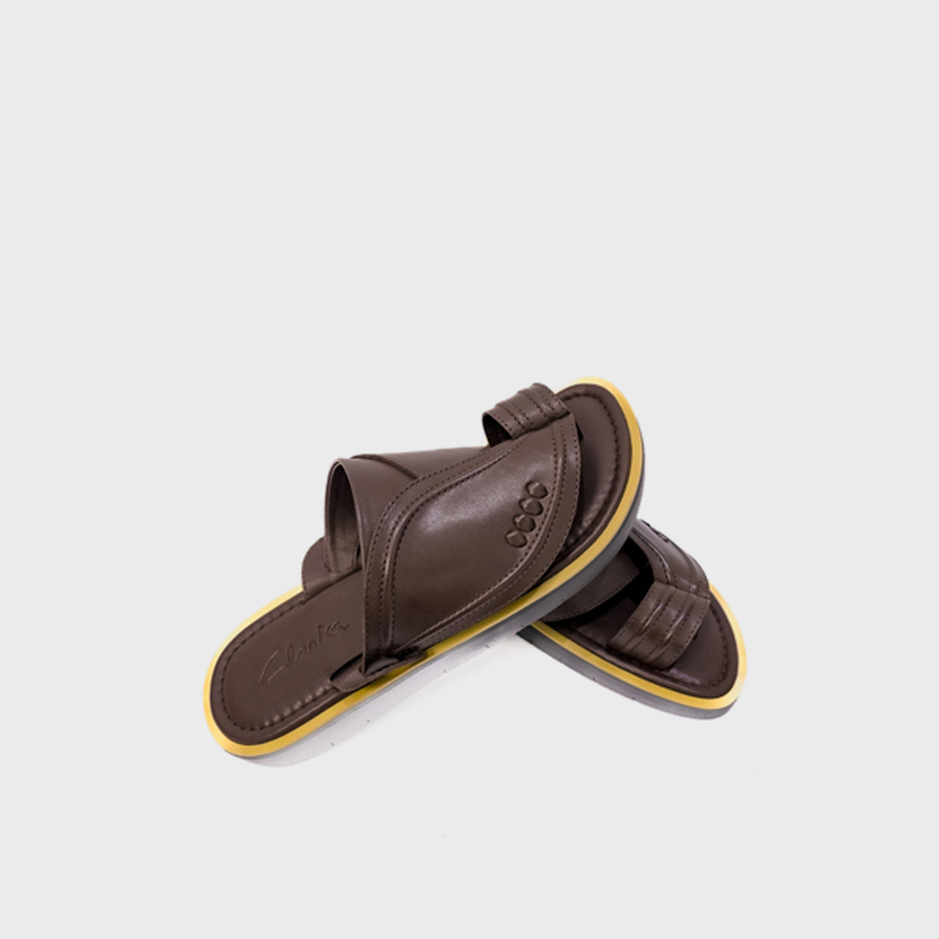 Clarks Mens Slip-On Loopstrip Slide Sandals | CLKS-190920-5B-men-shoes-sandals-image-4