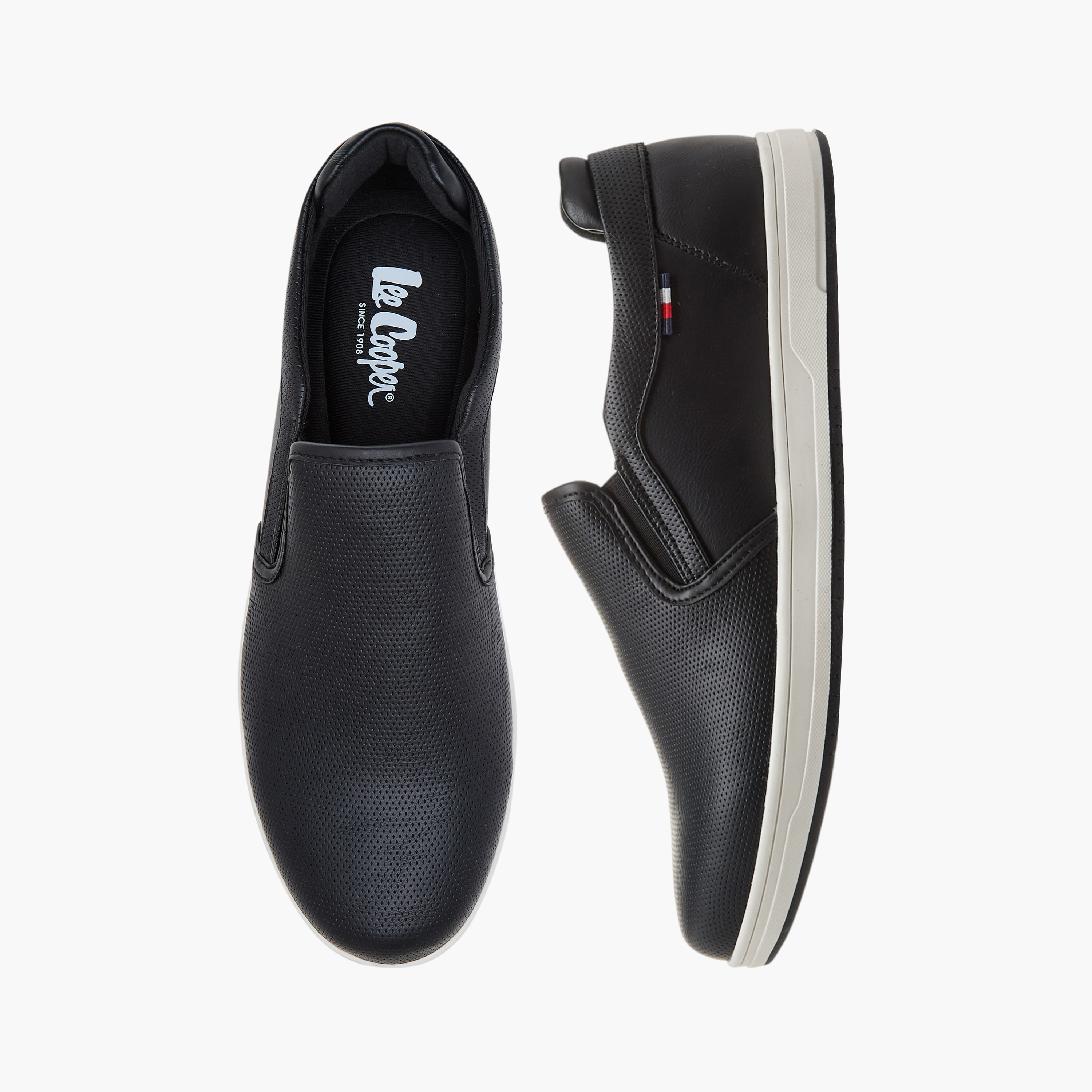 Lee Cooper Men's Textured Slip-On Loafers - CM-1024-men-shoes-loafersandmoccasins-image-1