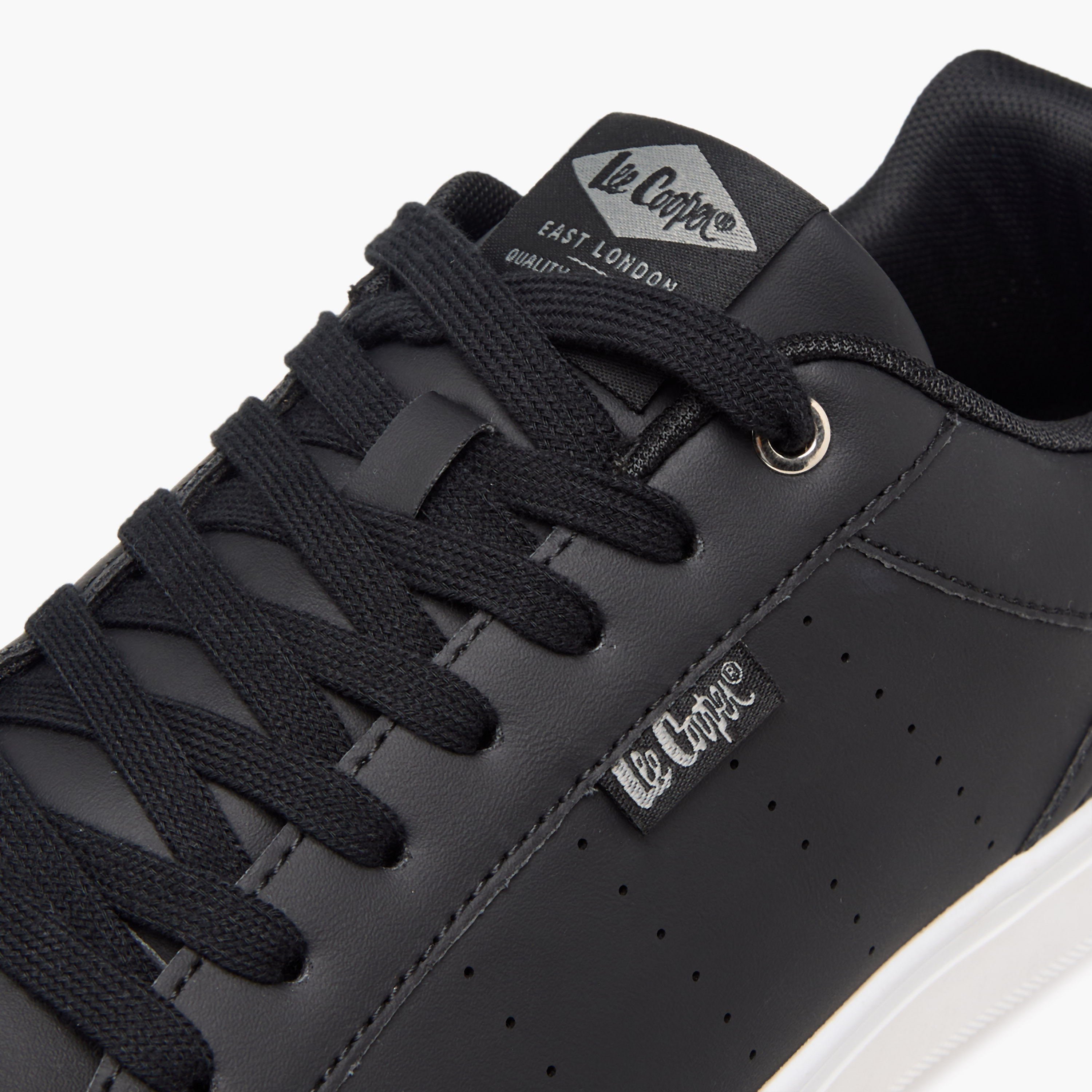 حذاء سنيكرز مثقب برباط إغلاق للرجال من لي كوبر-men-shoes-sneakers-image-5