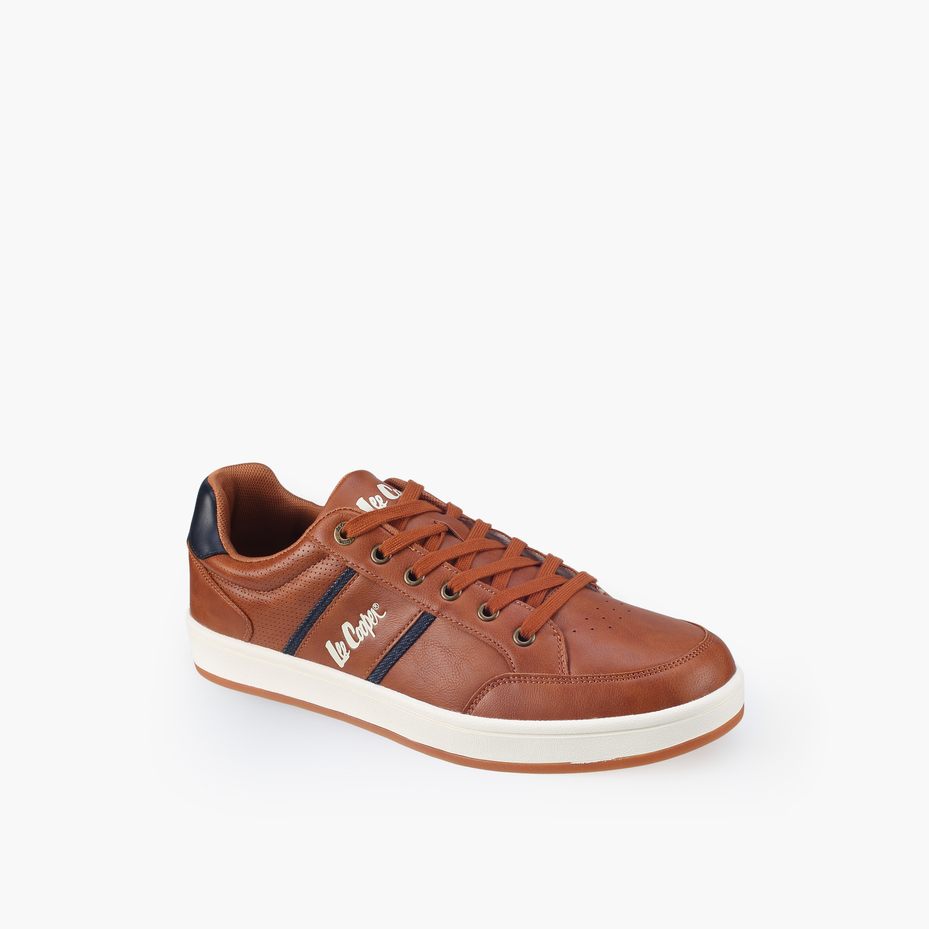 Lee Cooper Men Ortholite Lace-Up Ankle Sneakers-men-shoes-sneakers-image-2