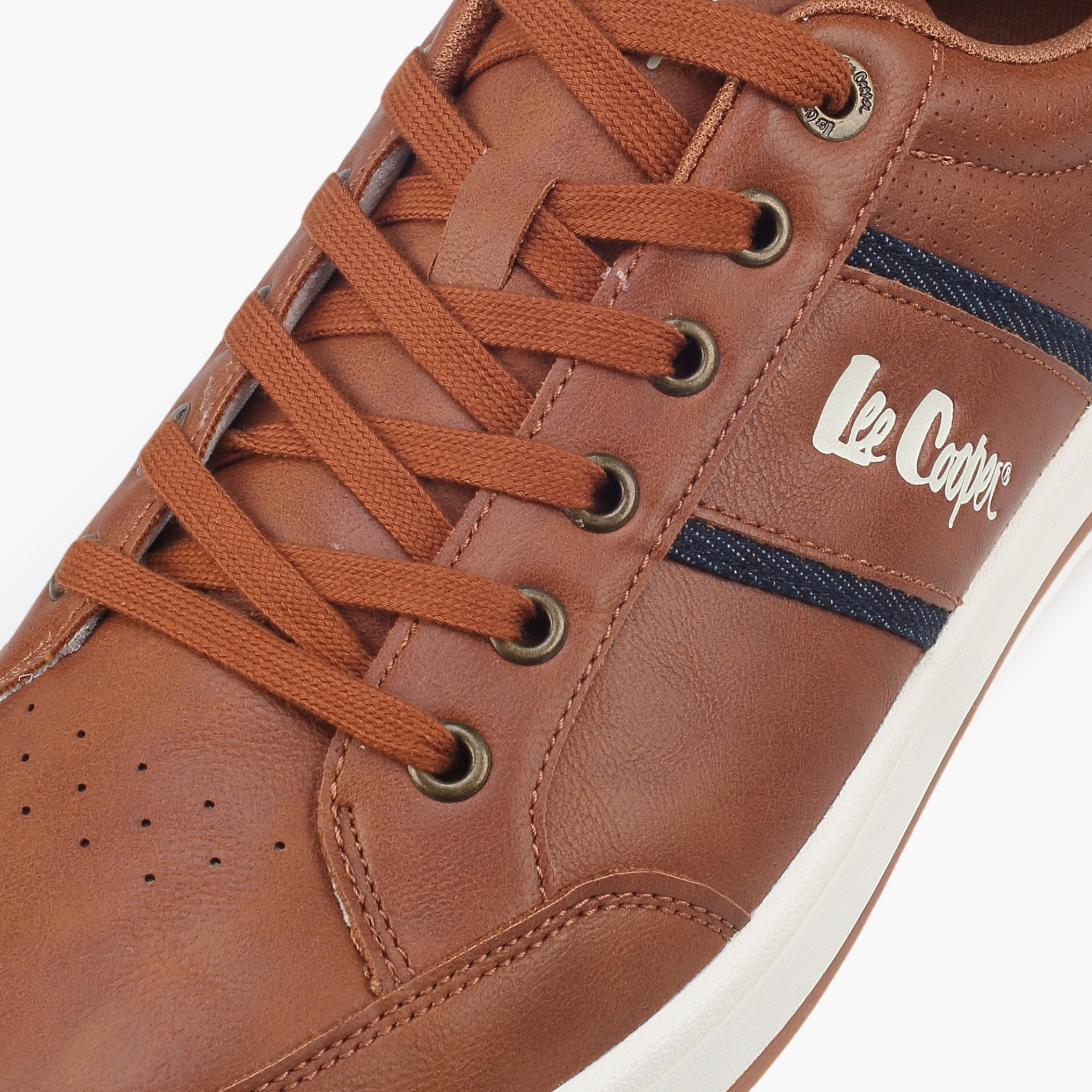 Lee Cooper Men Ortholite Lace-Up Ankle Sneakers-men-shoes-sneakers-image-4
