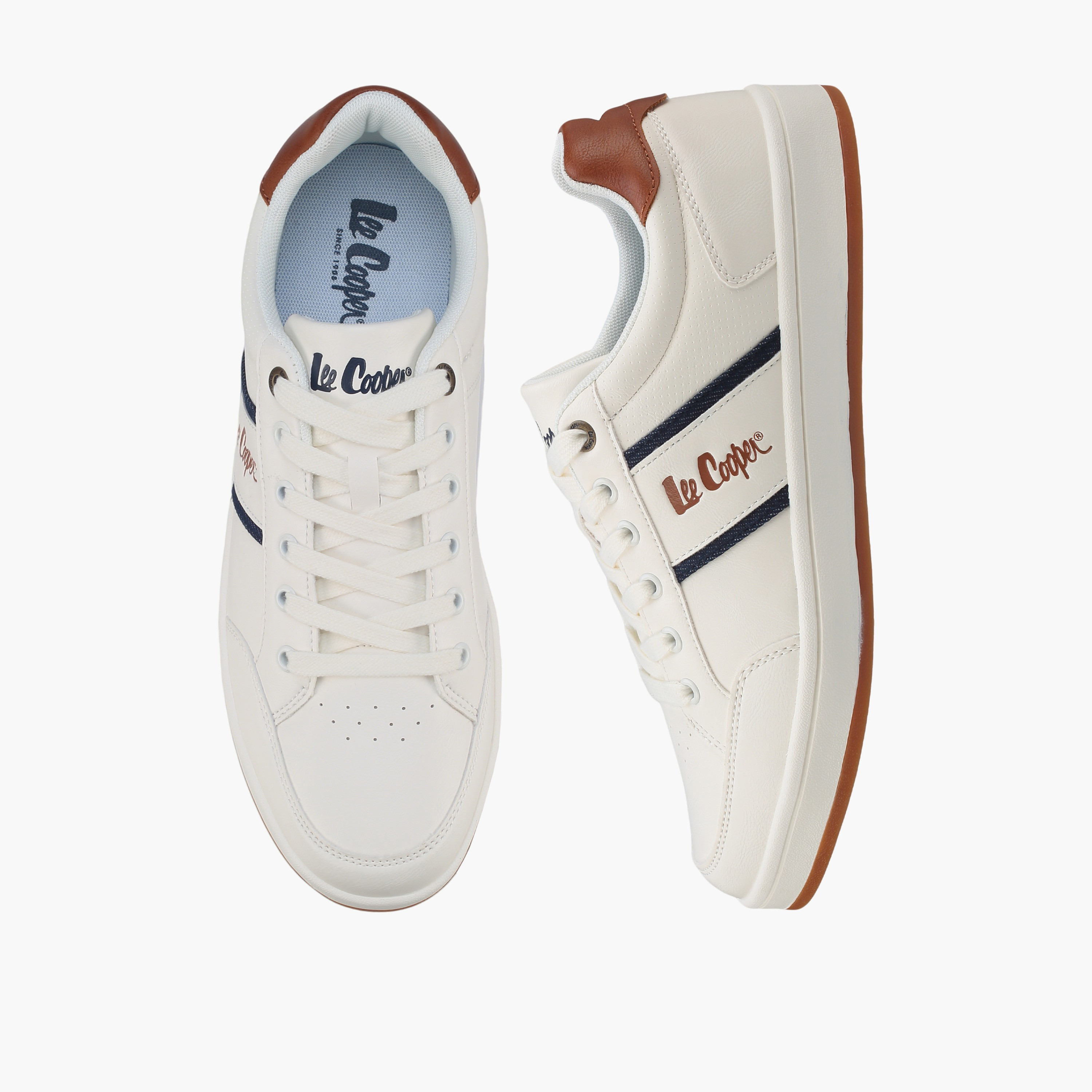 Lee Cooper Men Ortholite Lace-Up Ankle Sneakers-men-shoes-sneakers-image-1