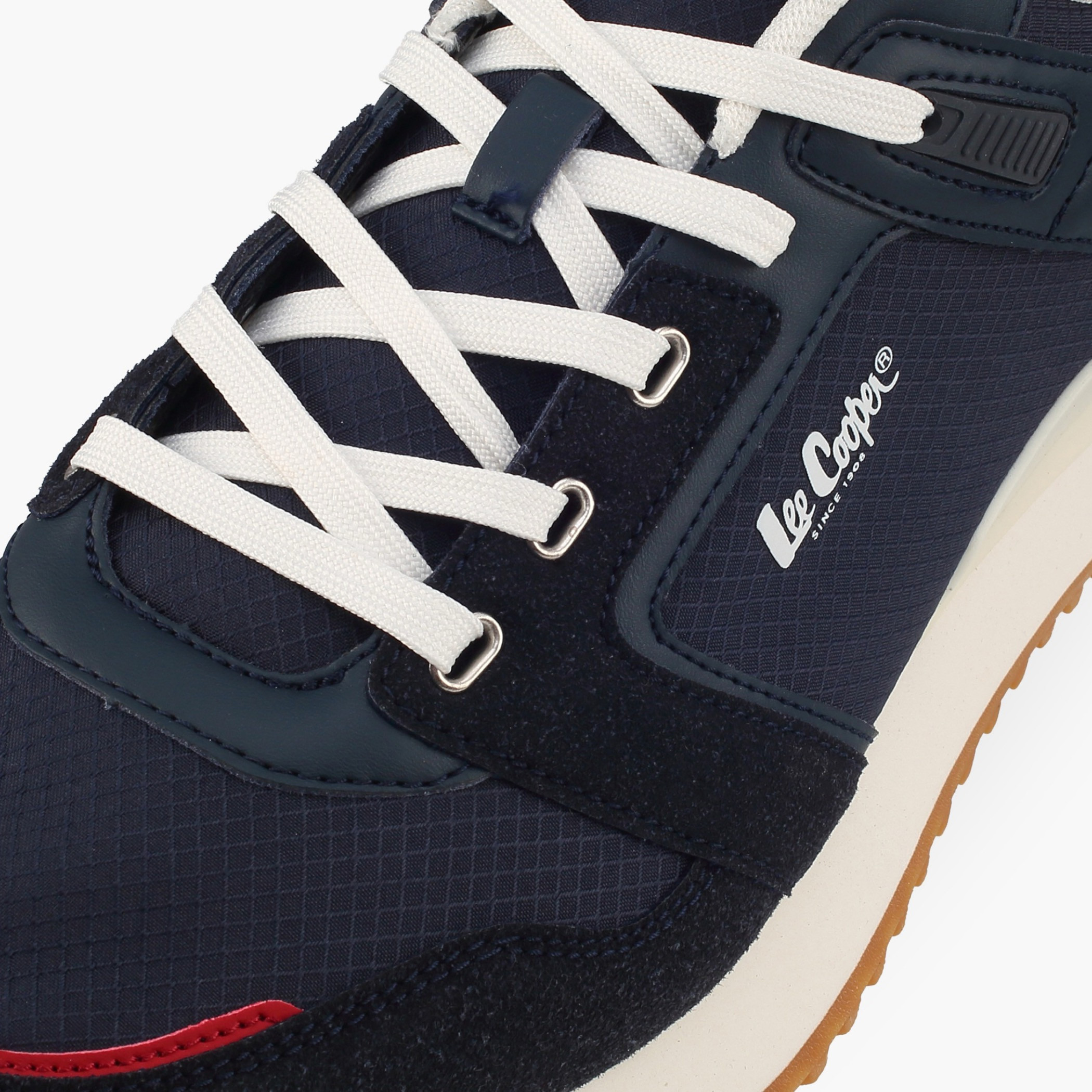 حذاء رياضي رجالي برباط وتصميم متعدد الأجزاء من لي كوبر-men-shoes-sneakers-image-4