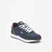Lee Cooper Men's Panelled Lace-Up Sneakers-Men%27s Sneakers-thumbnail-1