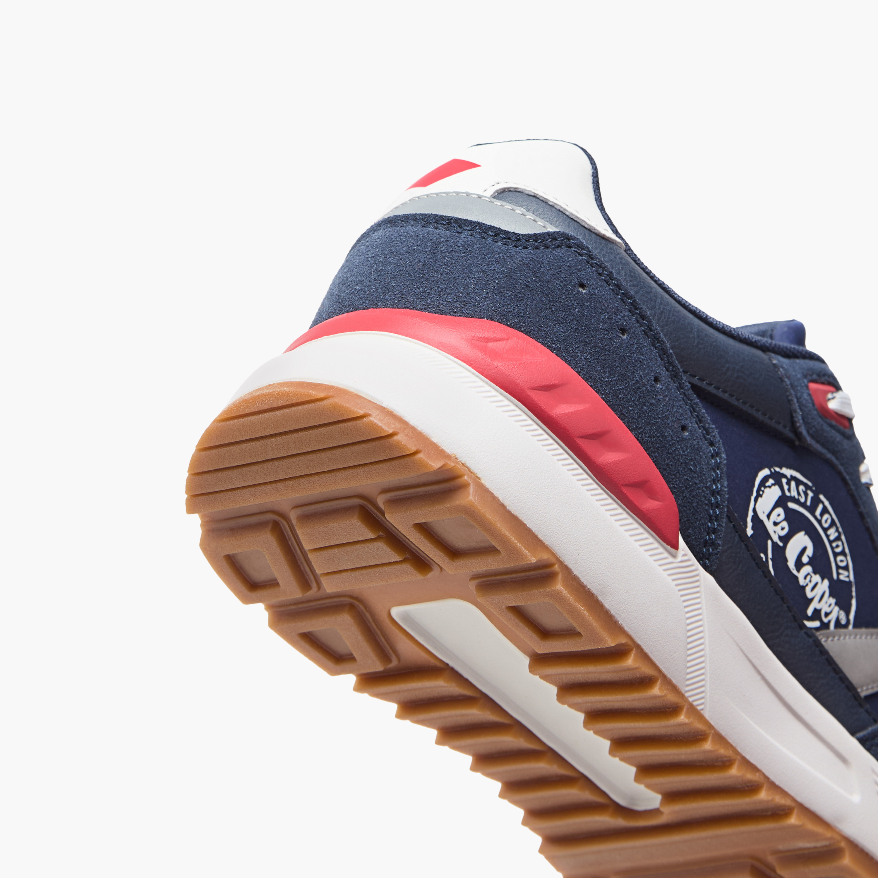 Lee Cooper Men's Panelled Lace-Up Sneakers-men-shoes-sneakers-image-5