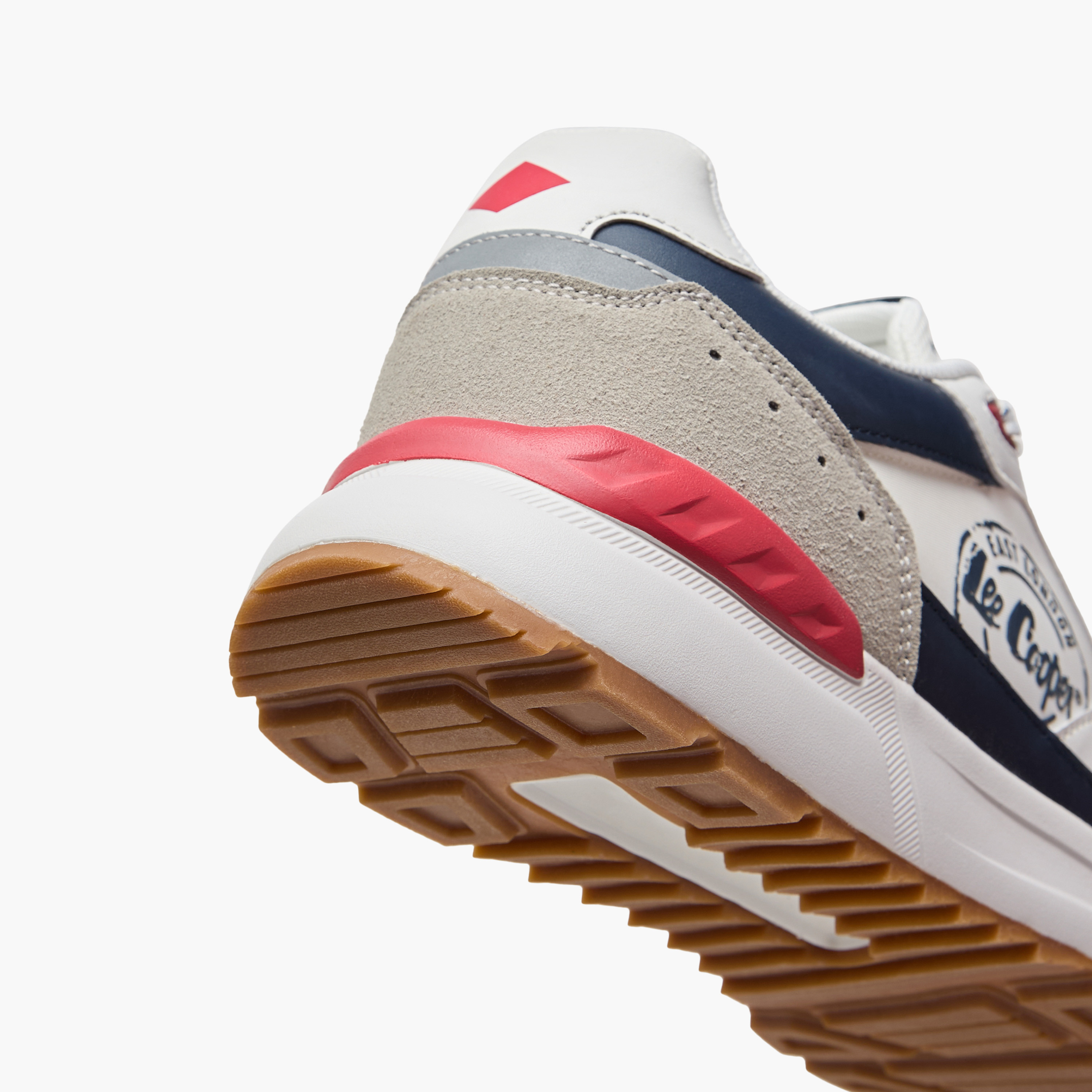 Lee Cooper Men's Panelled Lace-Up Sneakers-men-shoes-sneakers-image-5