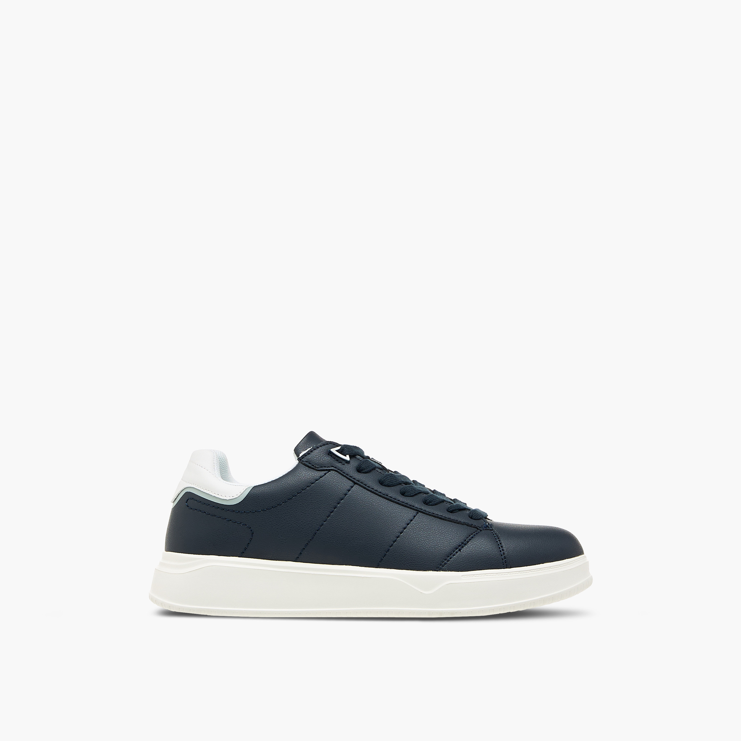 LBL by Shoexpress Solid Ankle Sneakers with Lace-Up Closure-men-shoes-sneakers-image-3