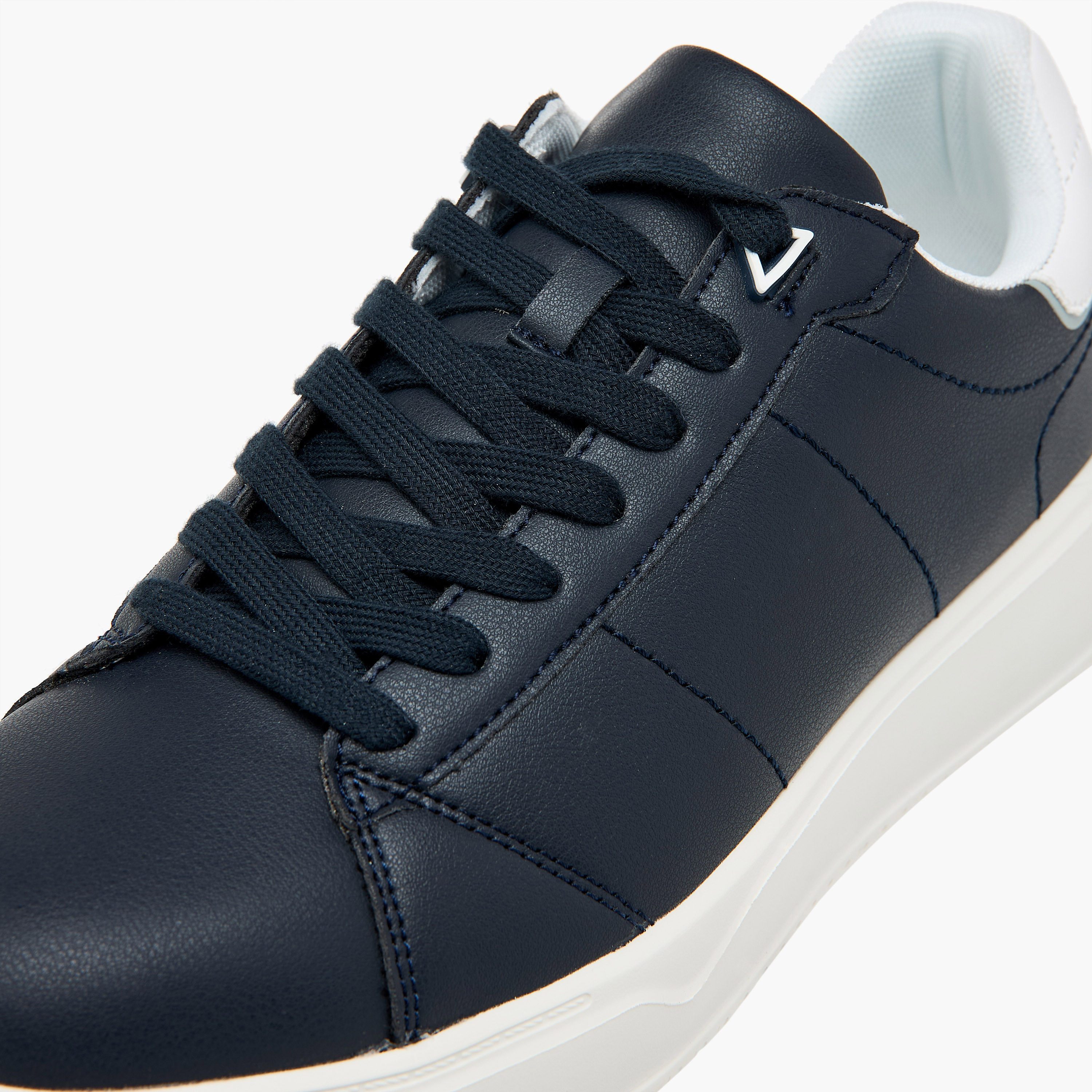 LBL by Shoexpress Solid Ankle Sneakers with Lace-Up Closure-men-shoes-sneakers-image-4