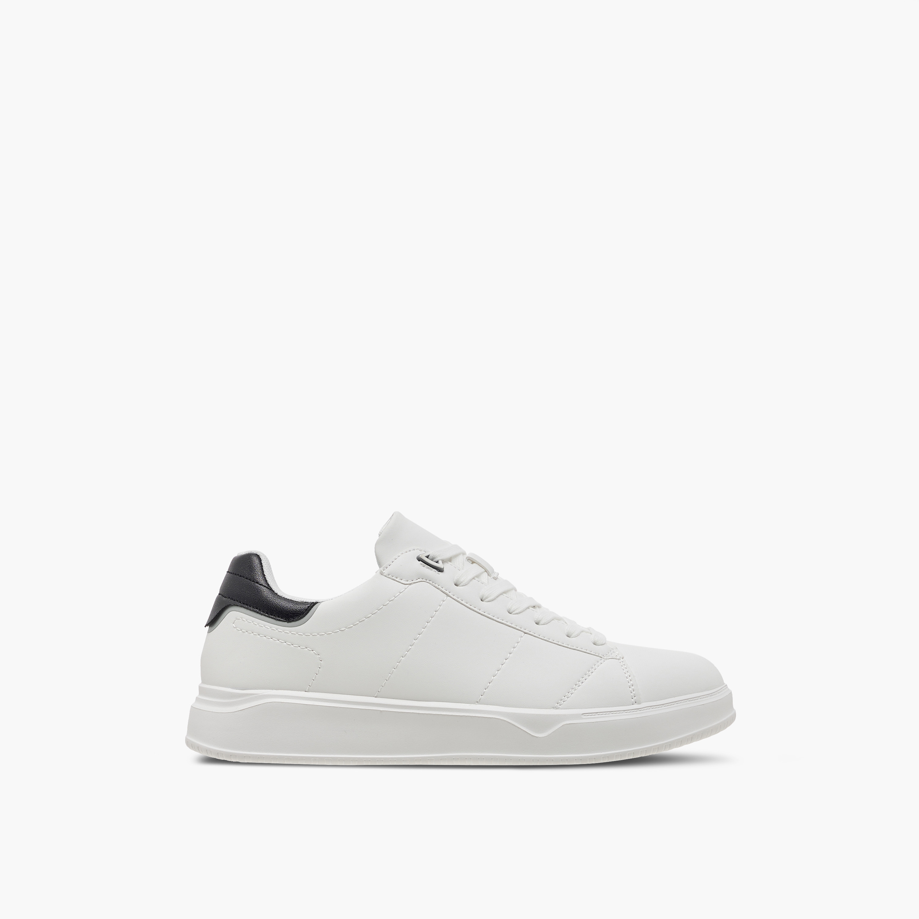 LBL by Shoexpress Solid Ankle Sneakers with Lace-Up Closure-men-shoes-sneakers-image-3