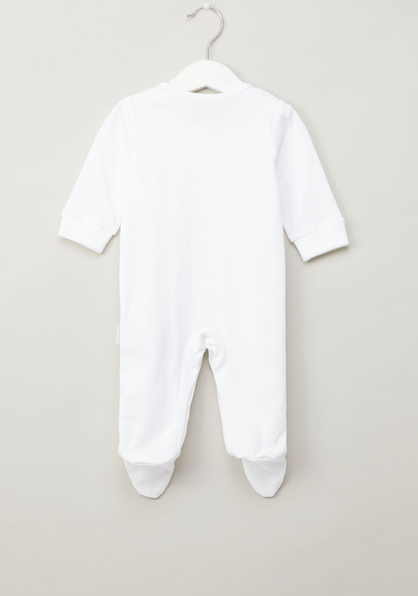 Giggles Long Buttoned Sleepsuit-Sleepsuits-image-3