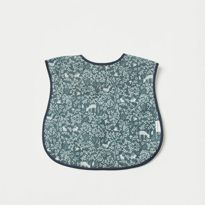 Cambrass Printed Bib with Hook and Loop Closure-Bibs and Burp Cloths-image-0