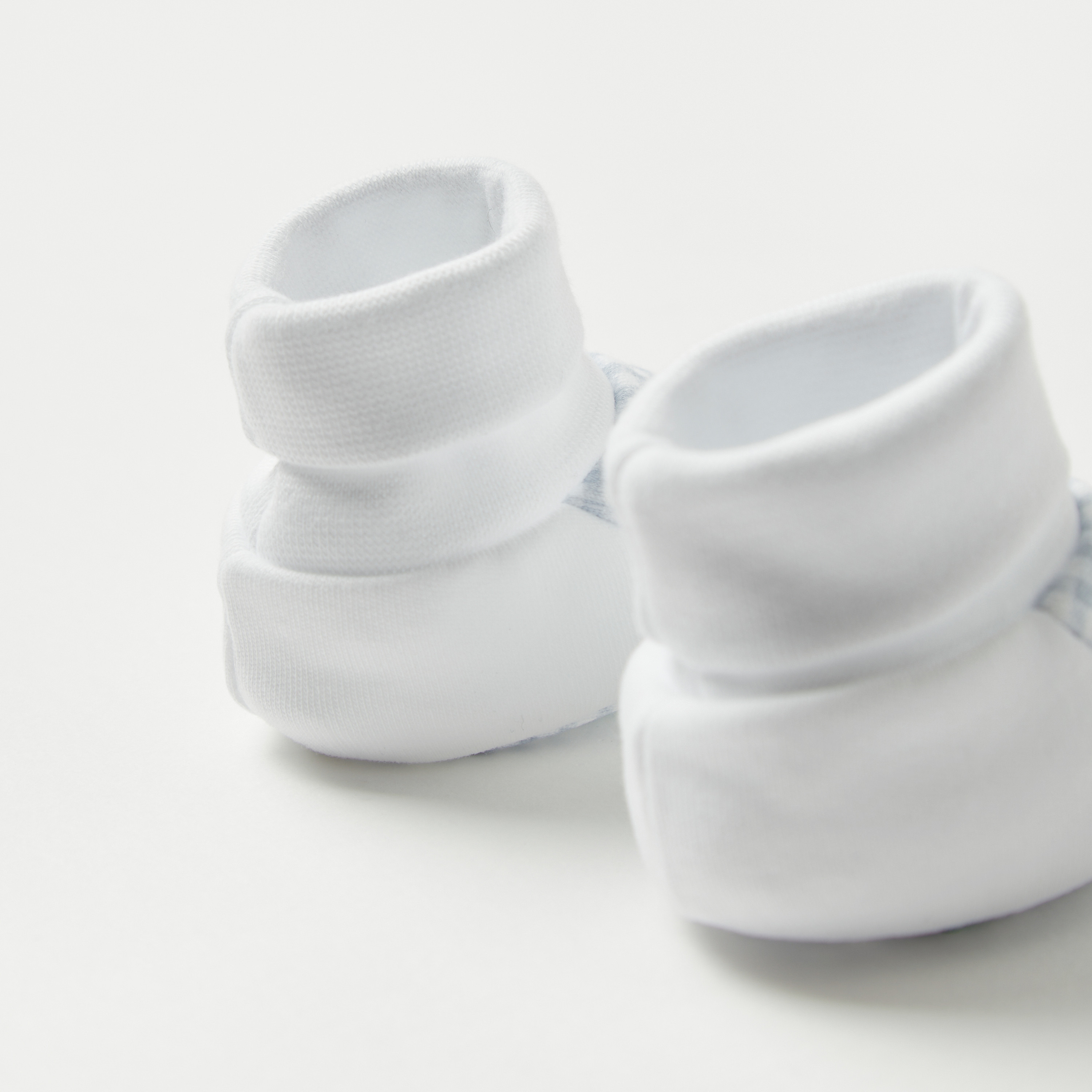 Cambrass Checked Slip-On Booties-baby-boys-shoes-booties-image-4