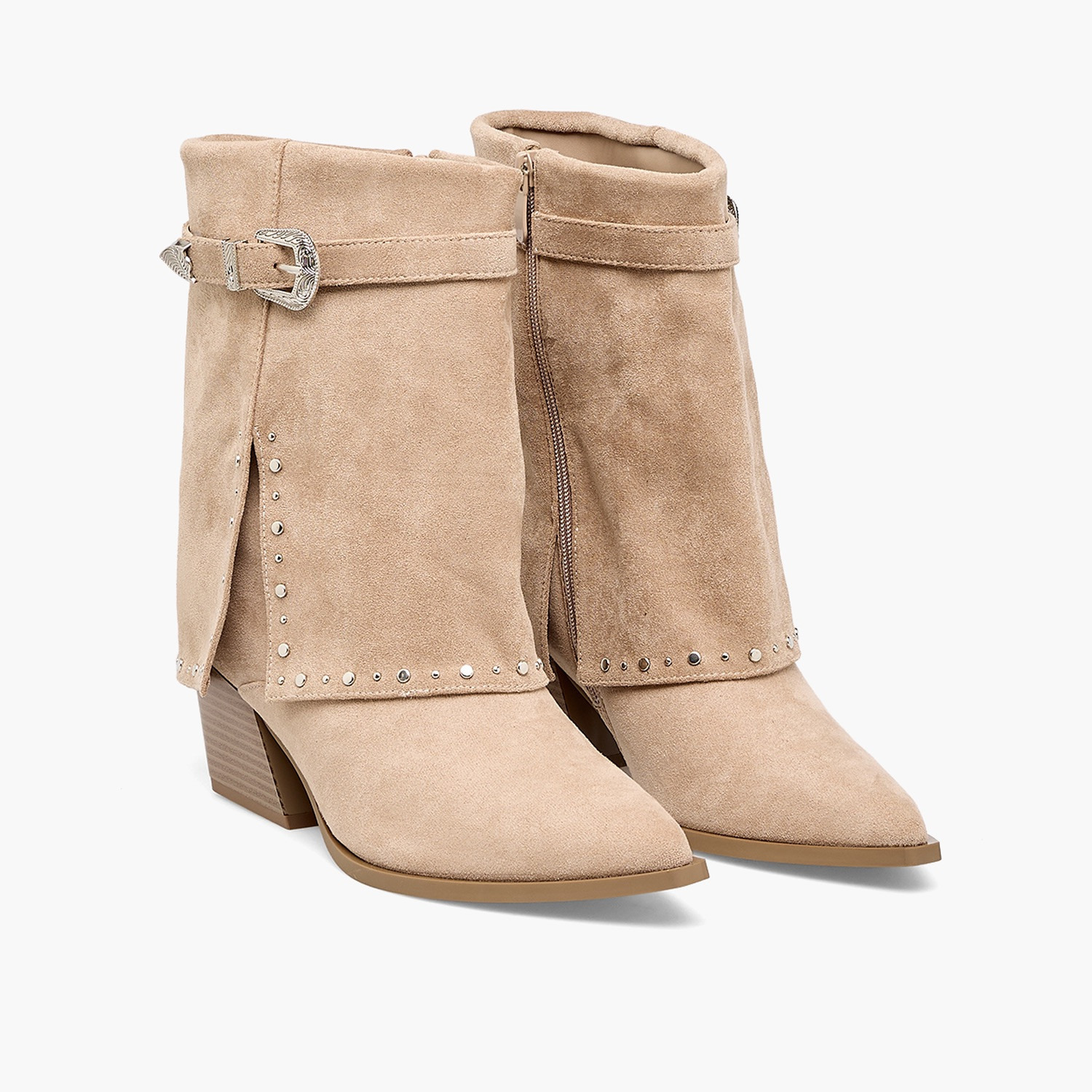 Flora Bella Women Block Heel Boots-women-shoes-boots-image-1