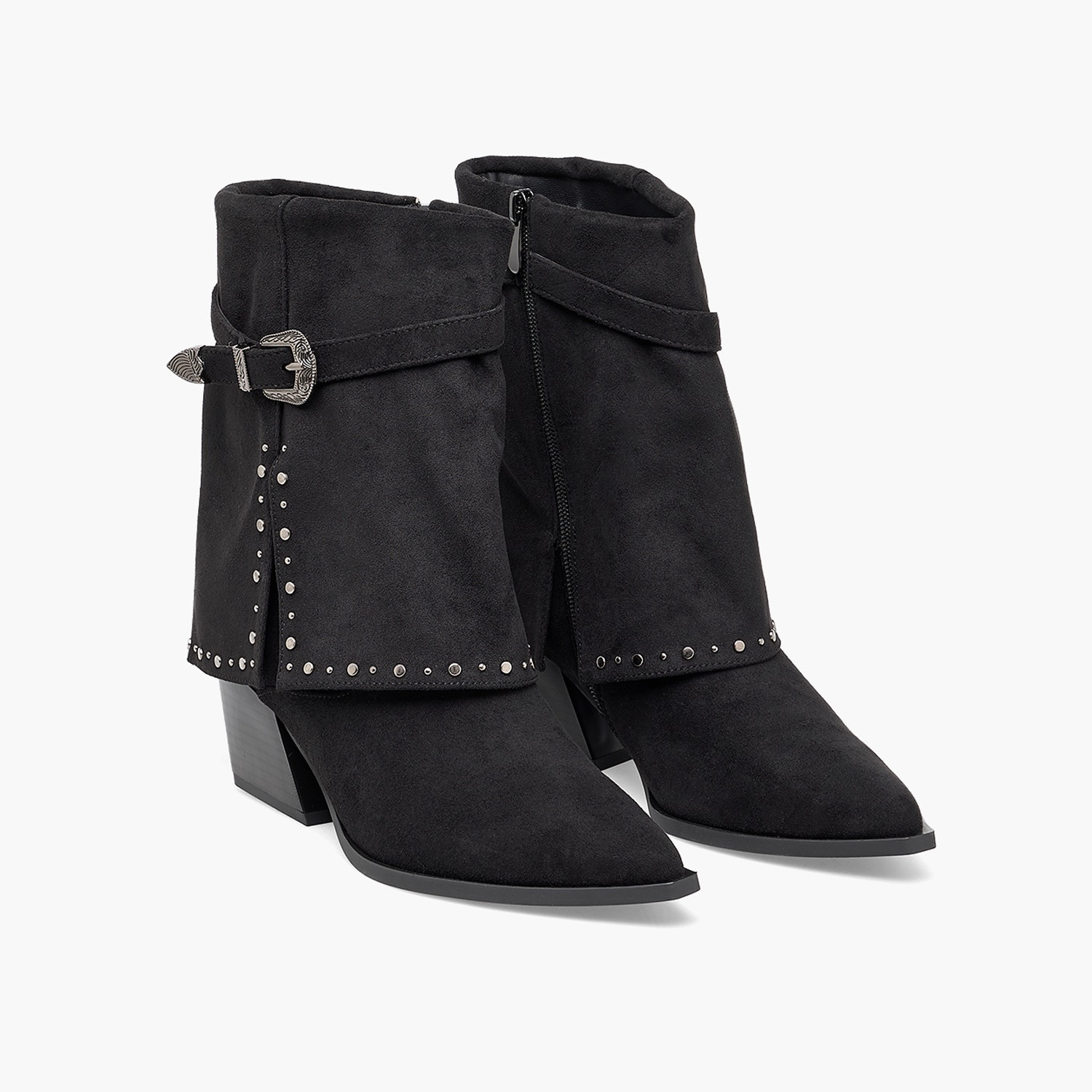 Flora Bella Women Block Heel Boots-women-shoes-boots-image-1