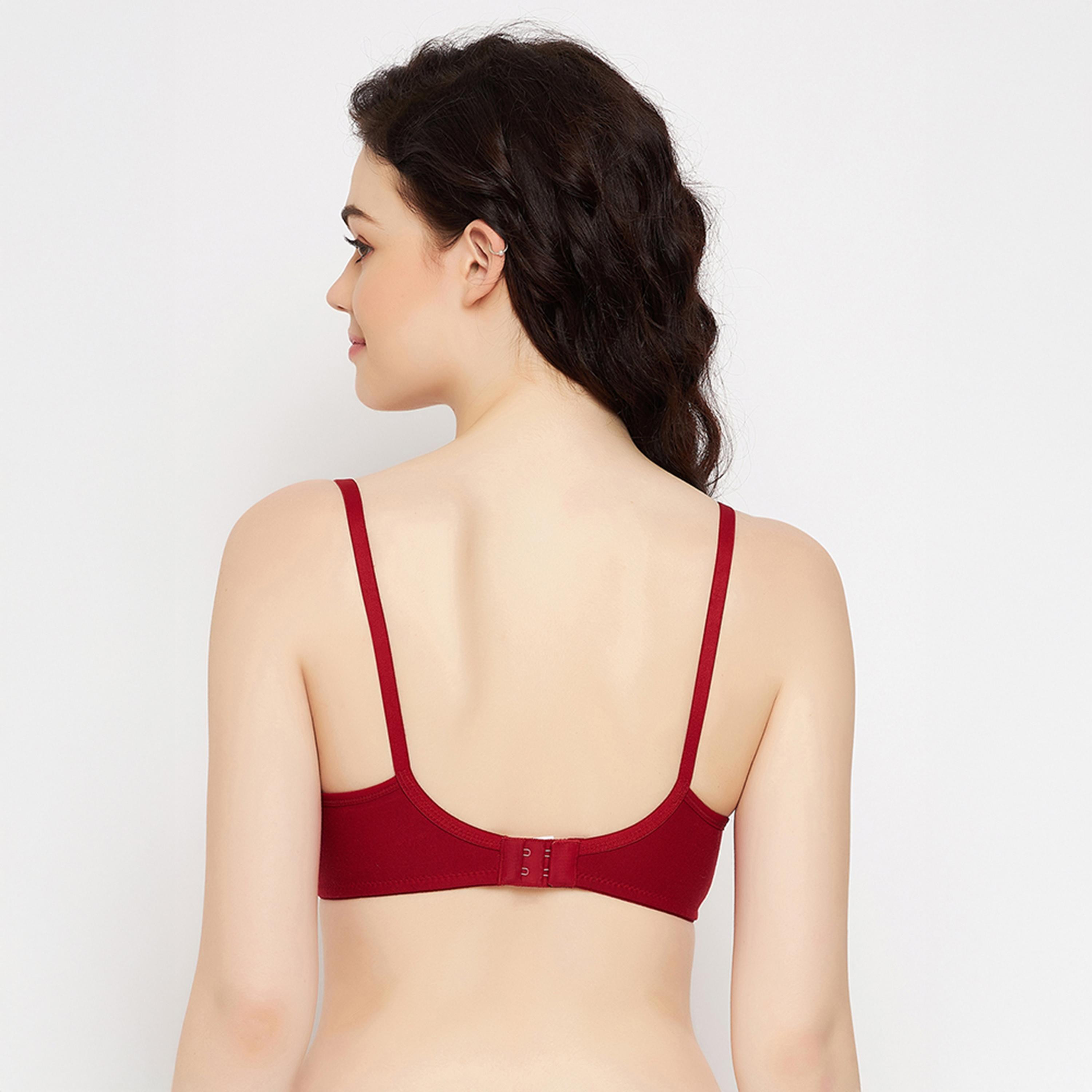 عبوة 2 حمالة صدر غير مبطنة، بدون سلك، بتغطية كاملة - أسود | ماروني من كلوفيا-women-clothing-lingerie-bras-image-11