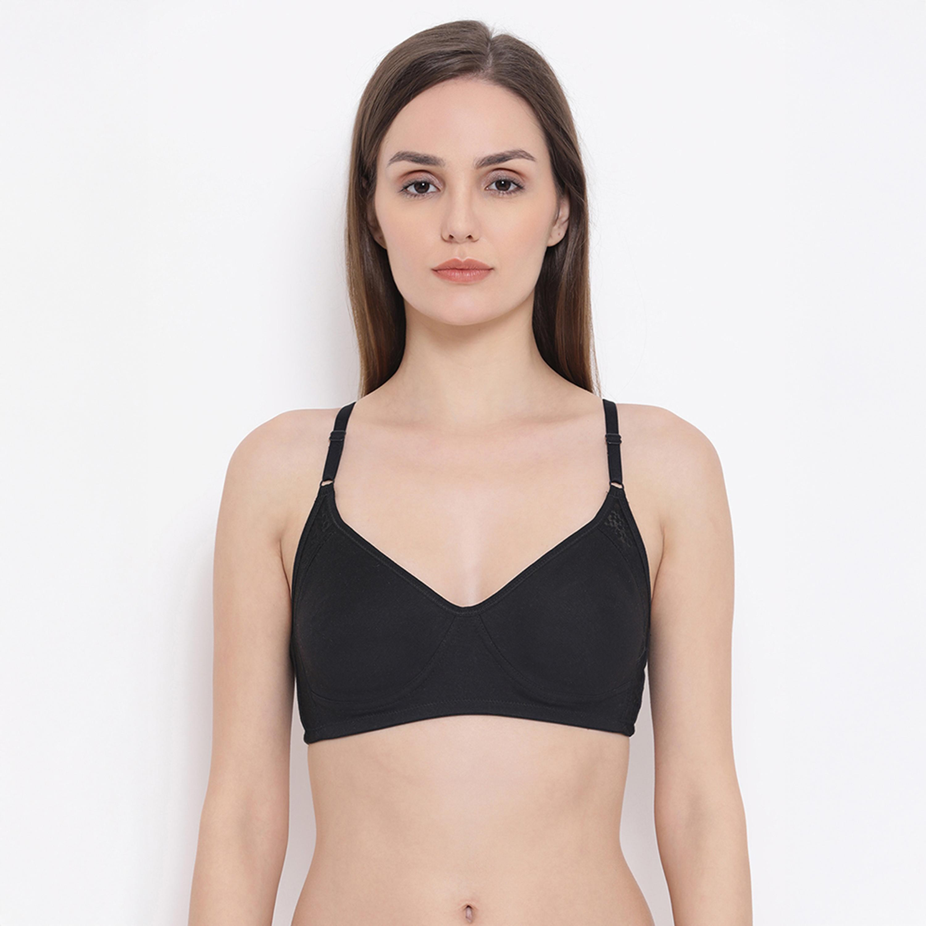 عبوة 2 حمالة صدر تي شيرت غير مبطنة، سبايسر كاب، متعددة الارتداء - بيج | أسود من كلوفيا-women-clothing-lingerie-bras-image-5
