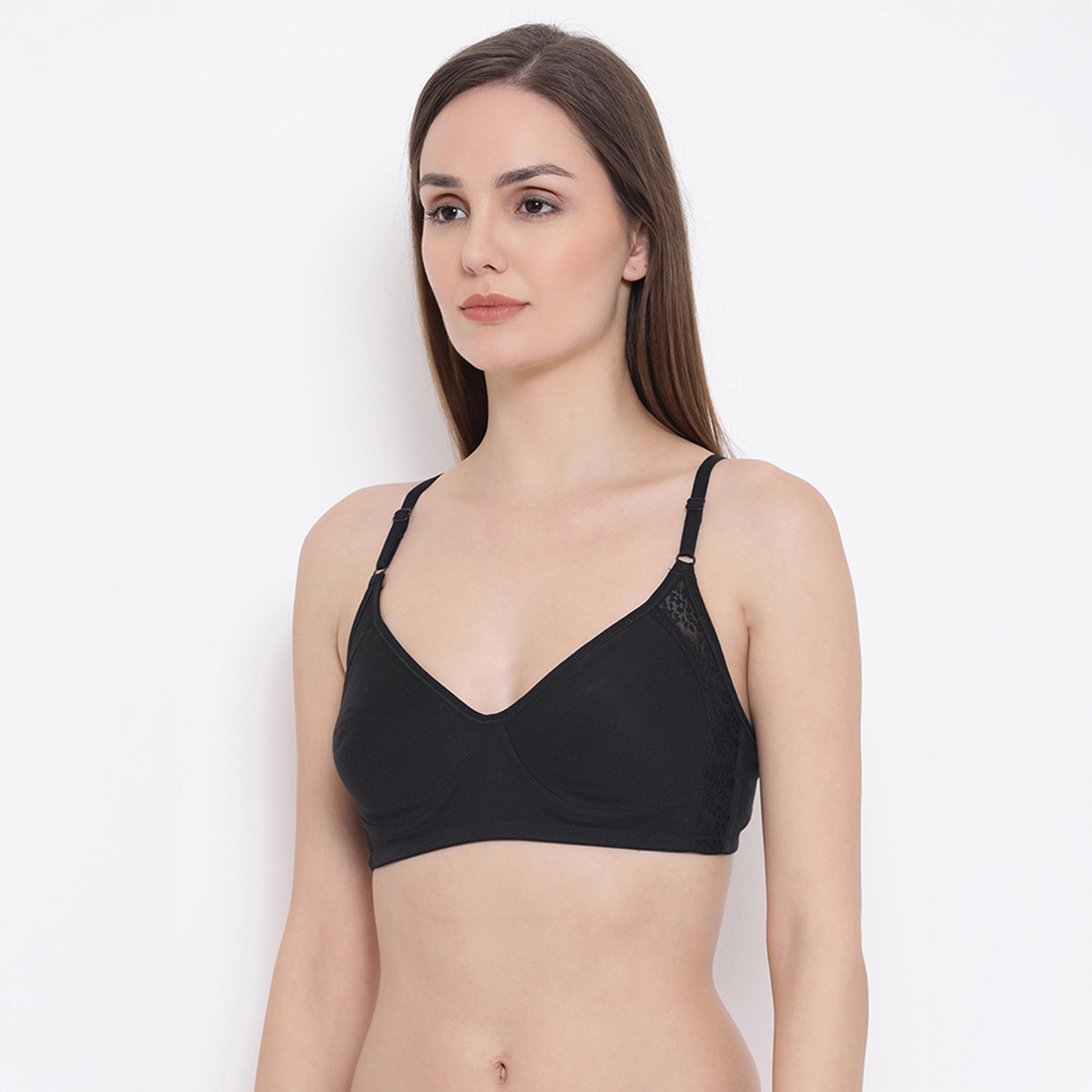 عبوة 2 حمالة صدر تي شيرت غير مبطنة، سبايسر كاب، متعددة الارتداء - بيج | أسود من كلوفيا-women-clothing-lingerie-bras-image-7