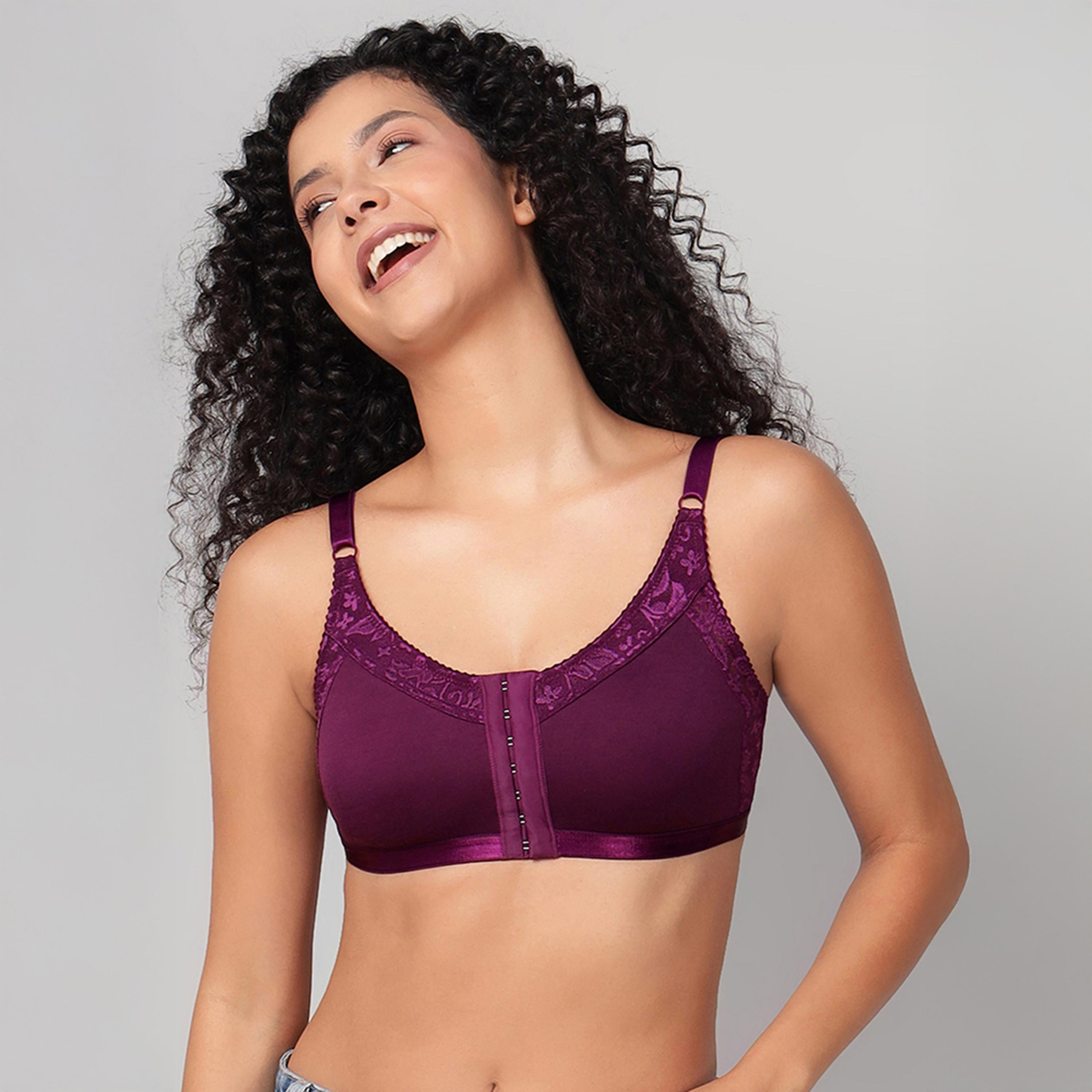 عبوة 2 حمالة صدر سهلة الارتداء، بفتحة أمامية، سبايسر كاب، بتغطية كاملة من كلوفيا-women-clothing-lingerie-bras-image-5
