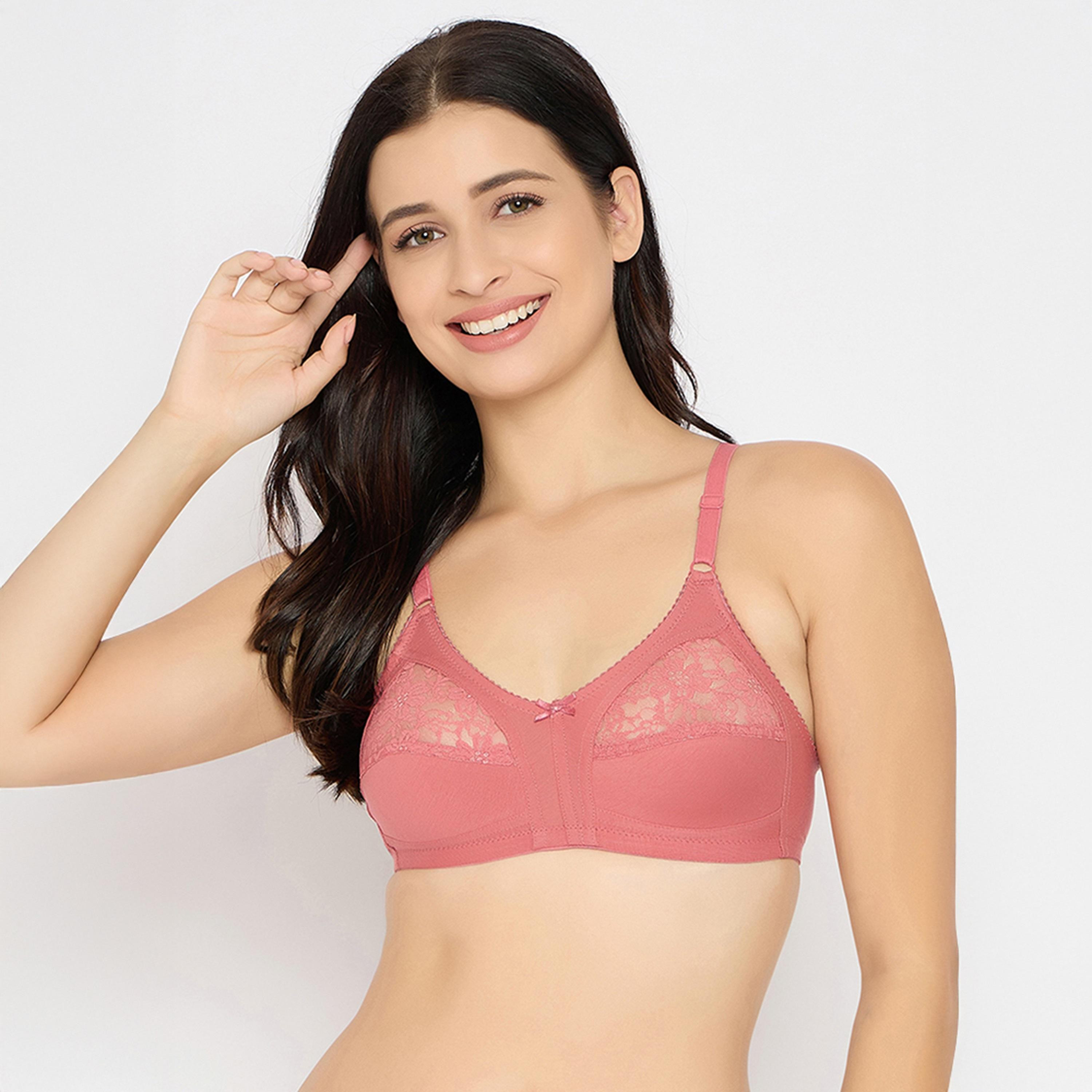 Clovia Pack of 2 Non-Padded Non-Wired Full Coverage Full Women's Figure Bra - Cotton-women-clothing-lingerie-bras-image-6