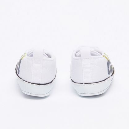 Juniors Printed Lace-Up Baby Shoes