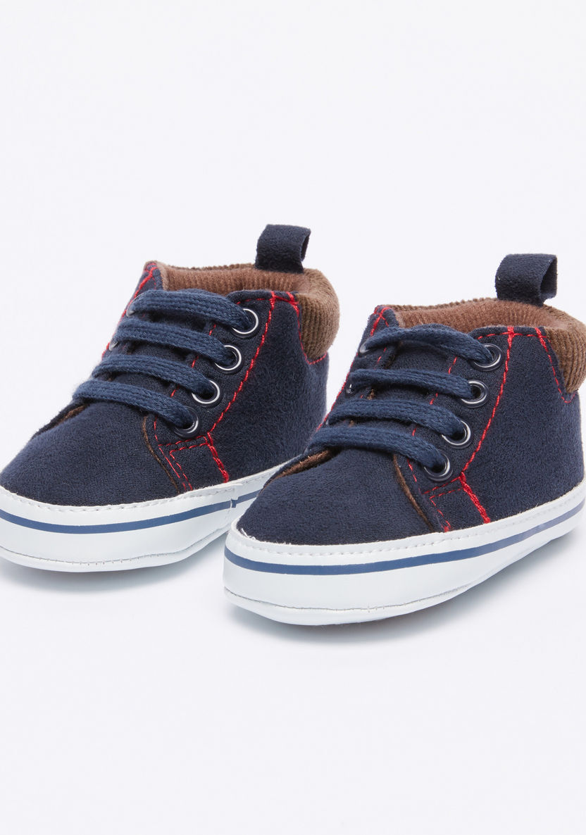 Juniors High-Top Lace-Up Shoes-Casual-image-0