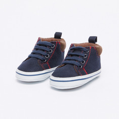 Juniors High-Top Lace-Up Shoes