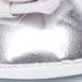 Juniors Flower Detail Glossy Baby Shoes-Party-thumbnail-4
