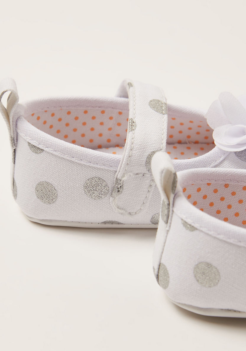 Juniors Printed Booties with Applique Detail-Booties-image-3