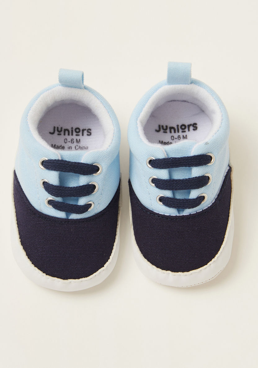 Juniors Colour Block Baby Shoes-Booties-image-4