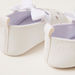 Juniors Heart Cut Detail Baby Shoes with Bow Applique-Booties-thumbnail-3