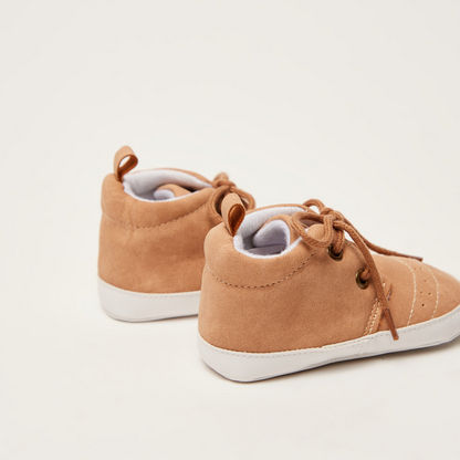 Juniors Lace-Up Soft Shoes-Booties-image-3