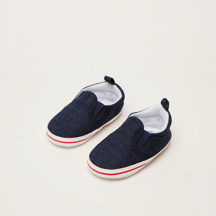 Juniors Textured Slip-On Shoes-Booties-image-0