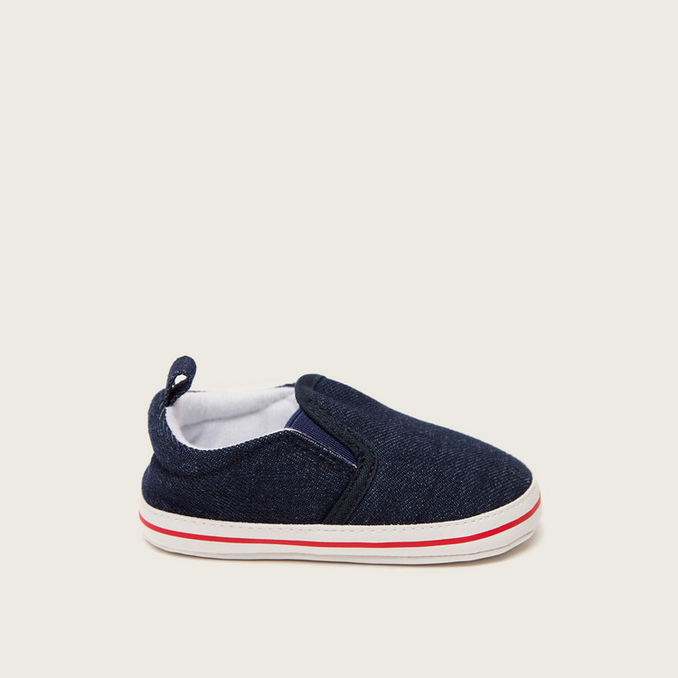 Juniors Textured Slip-On Shoes