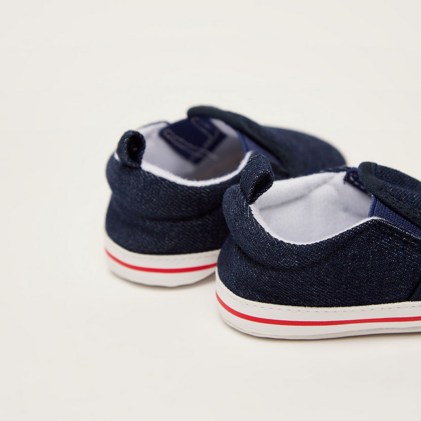 Juniors Textured Slip-On Shoes-Booties-image-3
