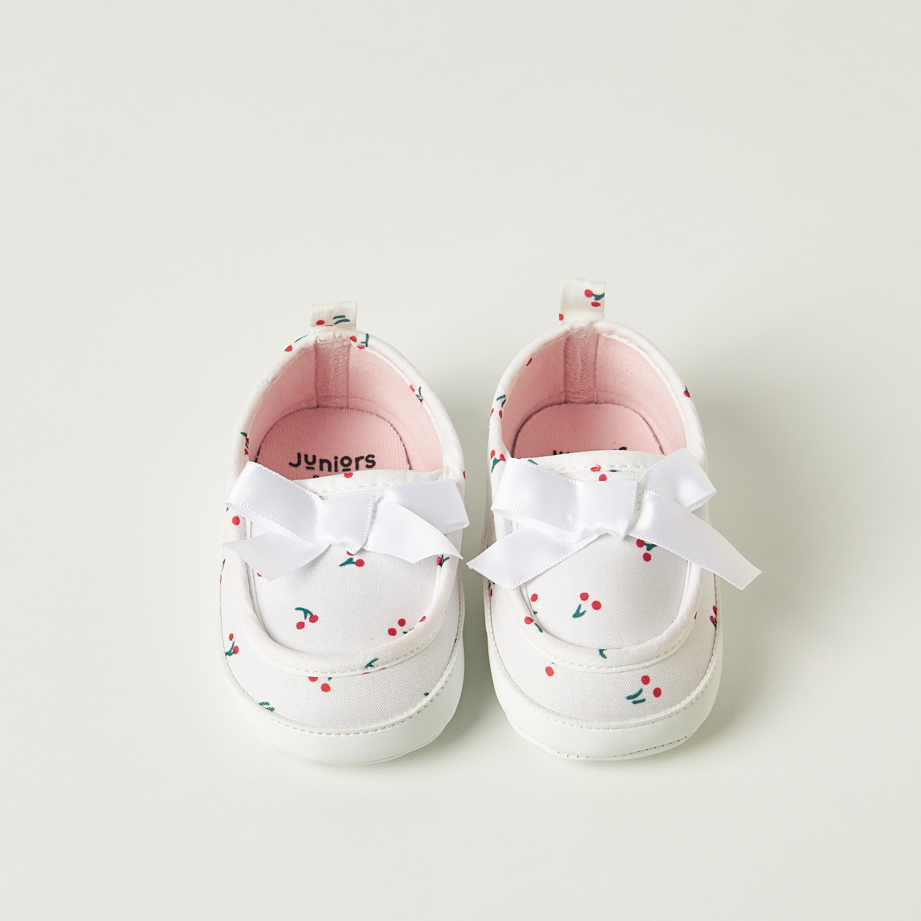 بوت بفيونكة وطبعات كرز من جونيورز-baby-girls-shoes-closedshoes-image-5